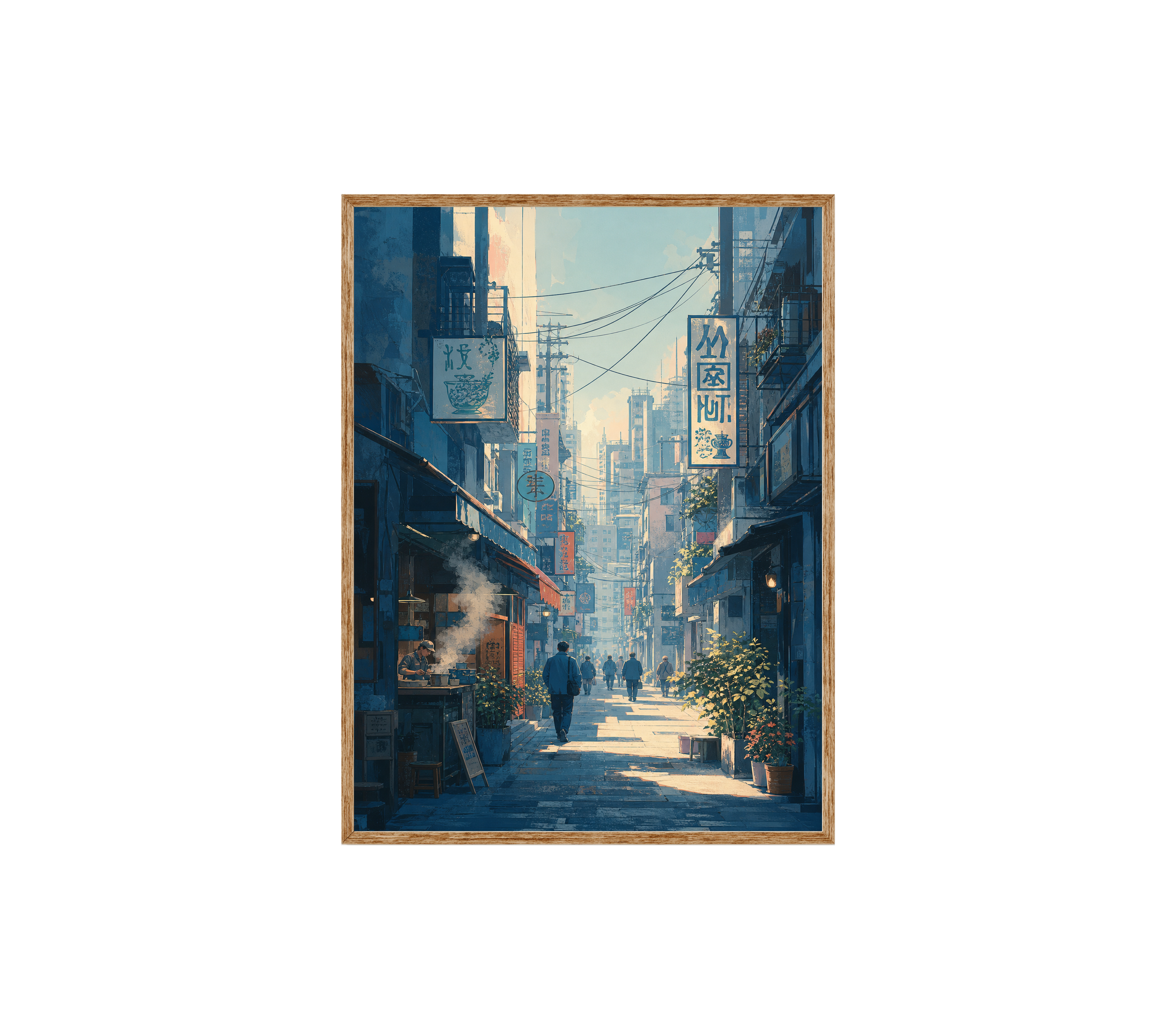 Kanda Tokyo Morning Alley Wall Art Print-thumbmail-6