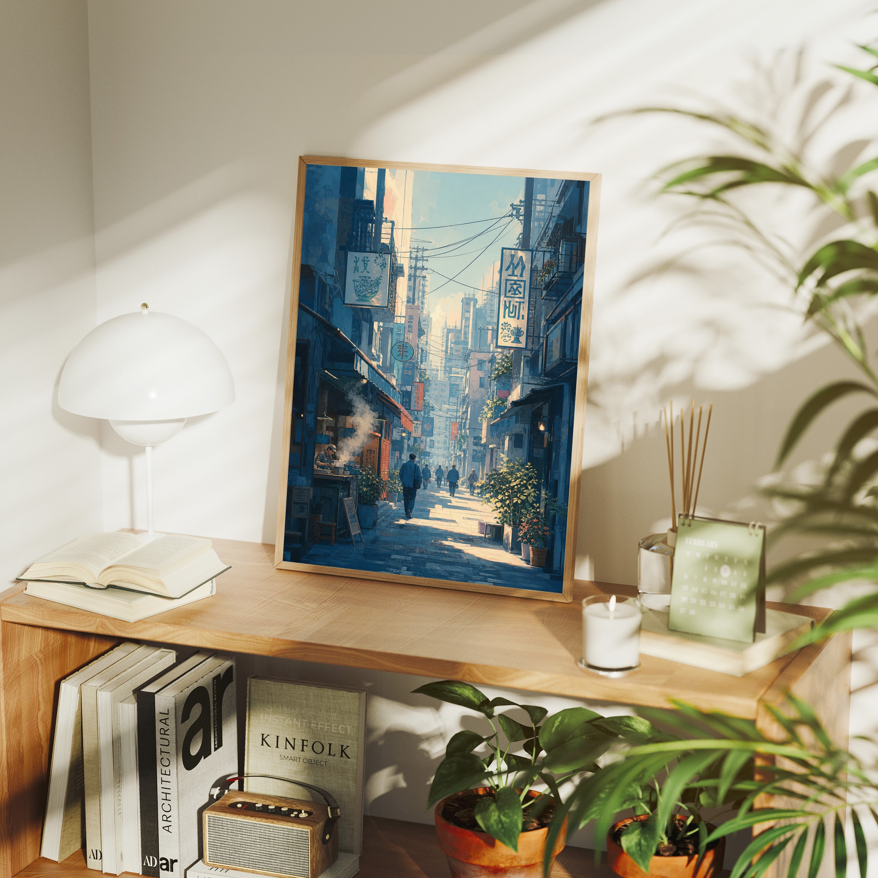 Kanda Tokyo Morning Alley Wall Art Print-thumbmail-7