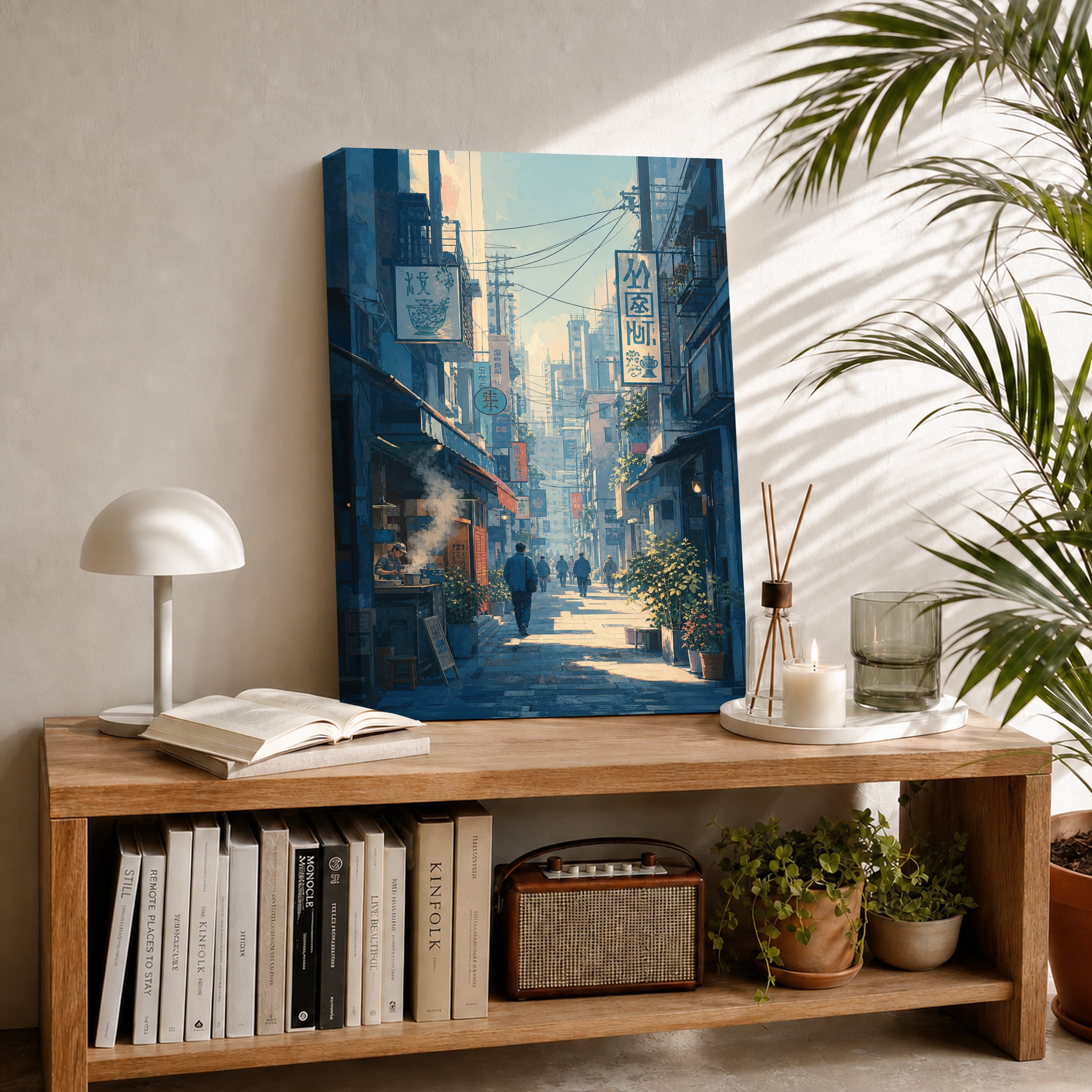 Kanda Tokyo Morning Alley Wall Art Print-thumbmail-2