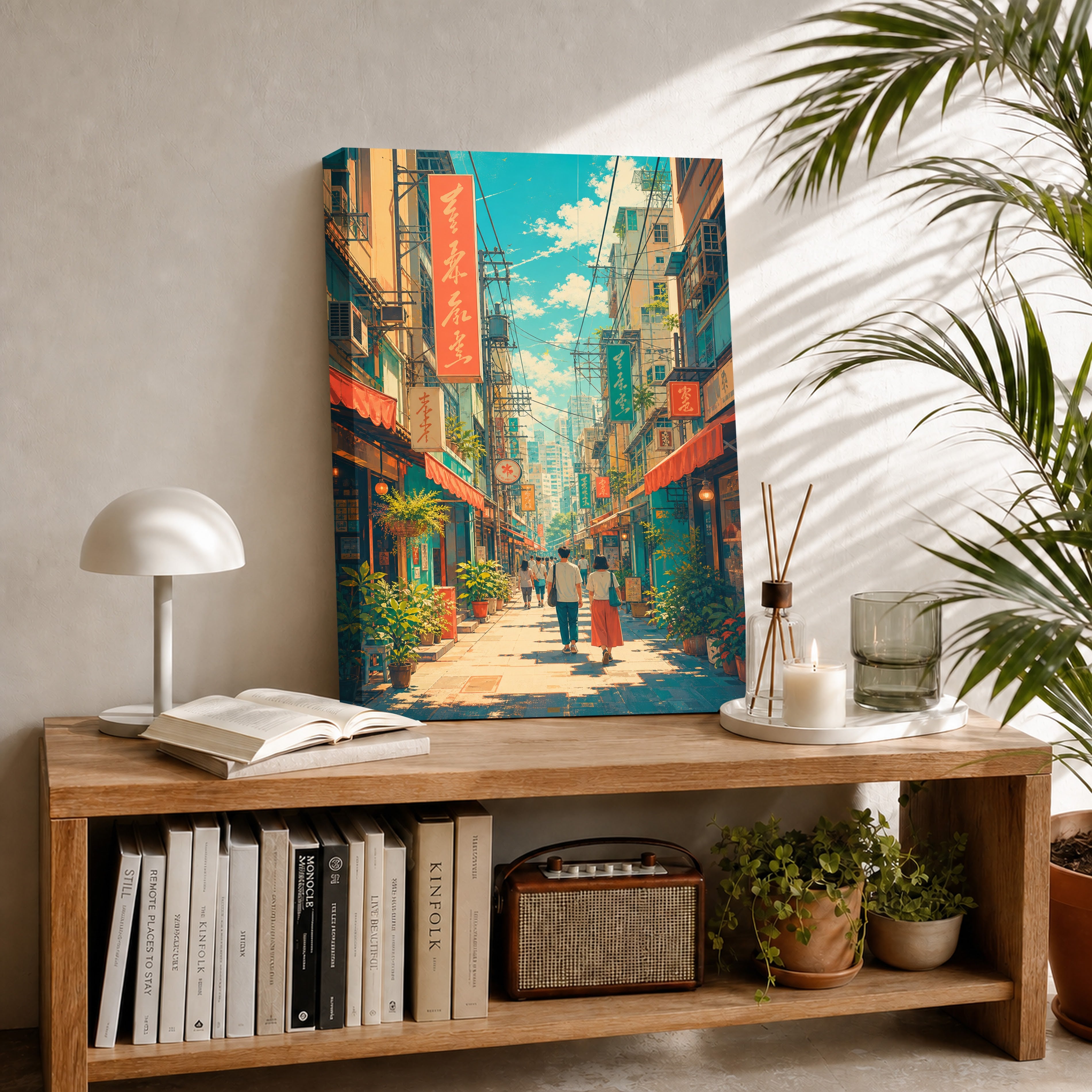 Kichijoji Tokyo Sunny Shopping Street Wall Art Print-thumbmail-2