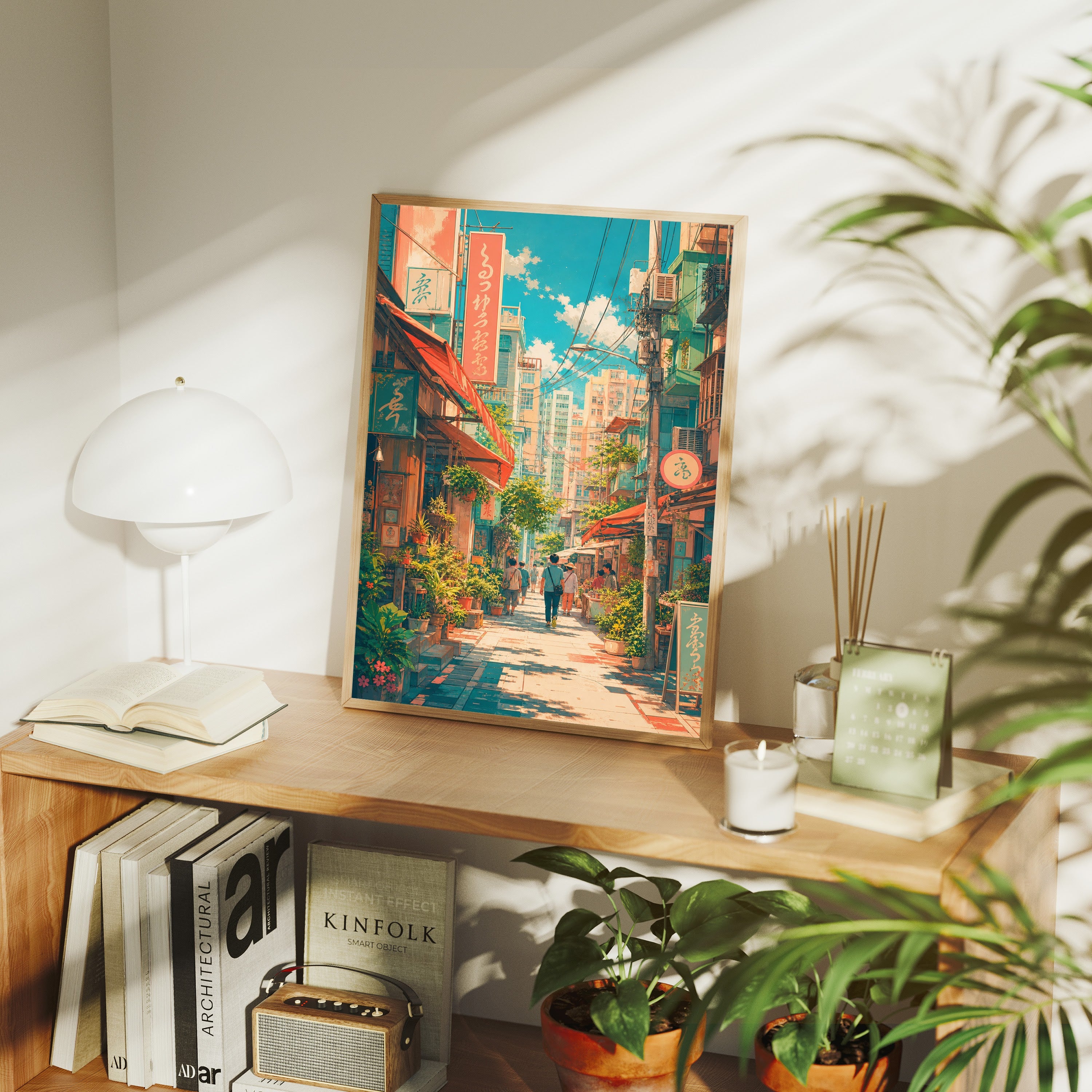 Nakameguro Tokyo Afternoon Shopping Street Wall Art Print-thumbmail-7