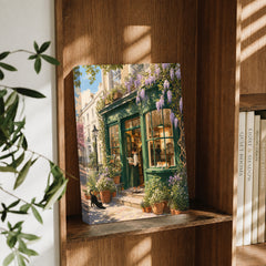 Notting Hill Wisteria Bookstore Wall Art Print