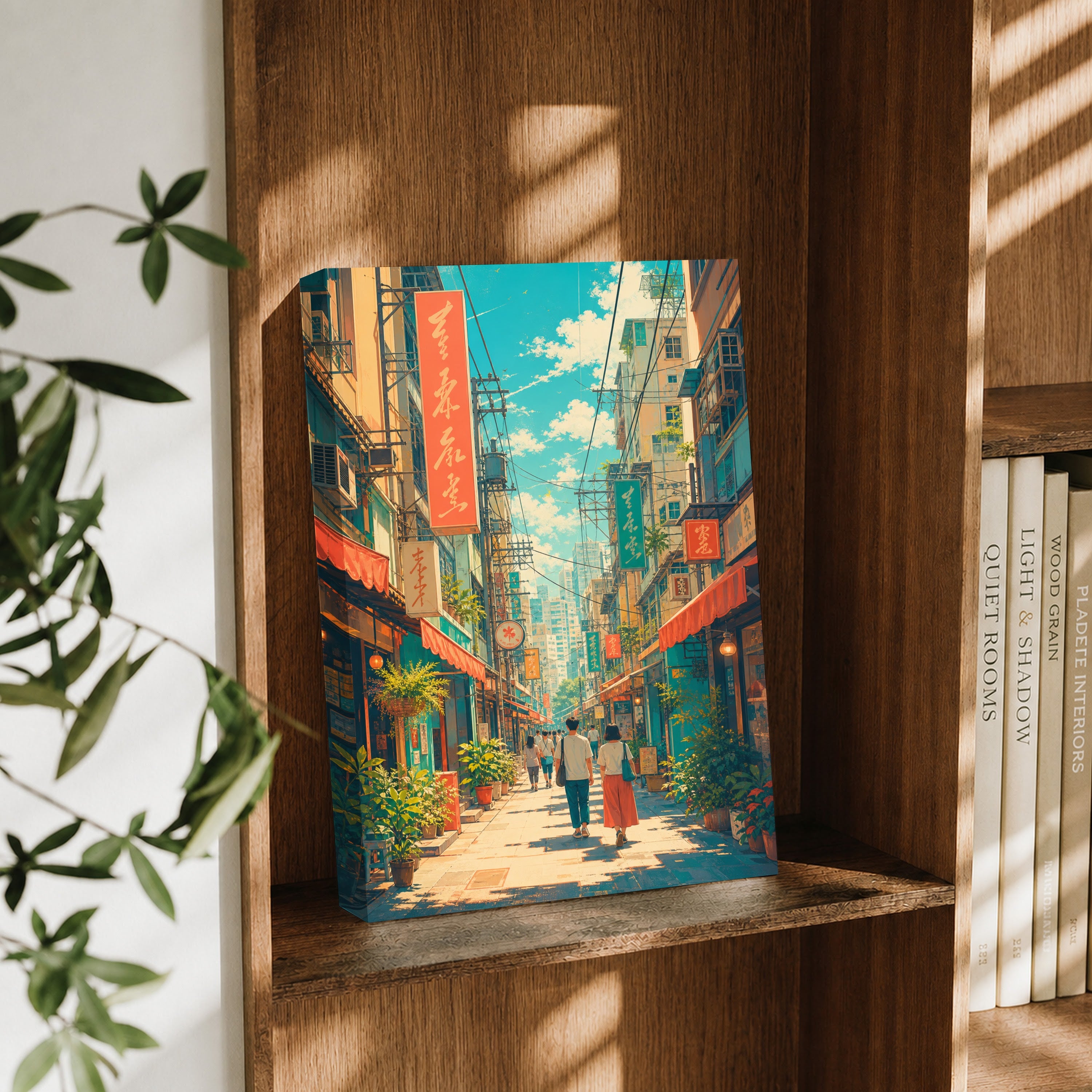 Kichijoji Tokyo Sunny Shopping Street Wall Art Print-thumbmail-3