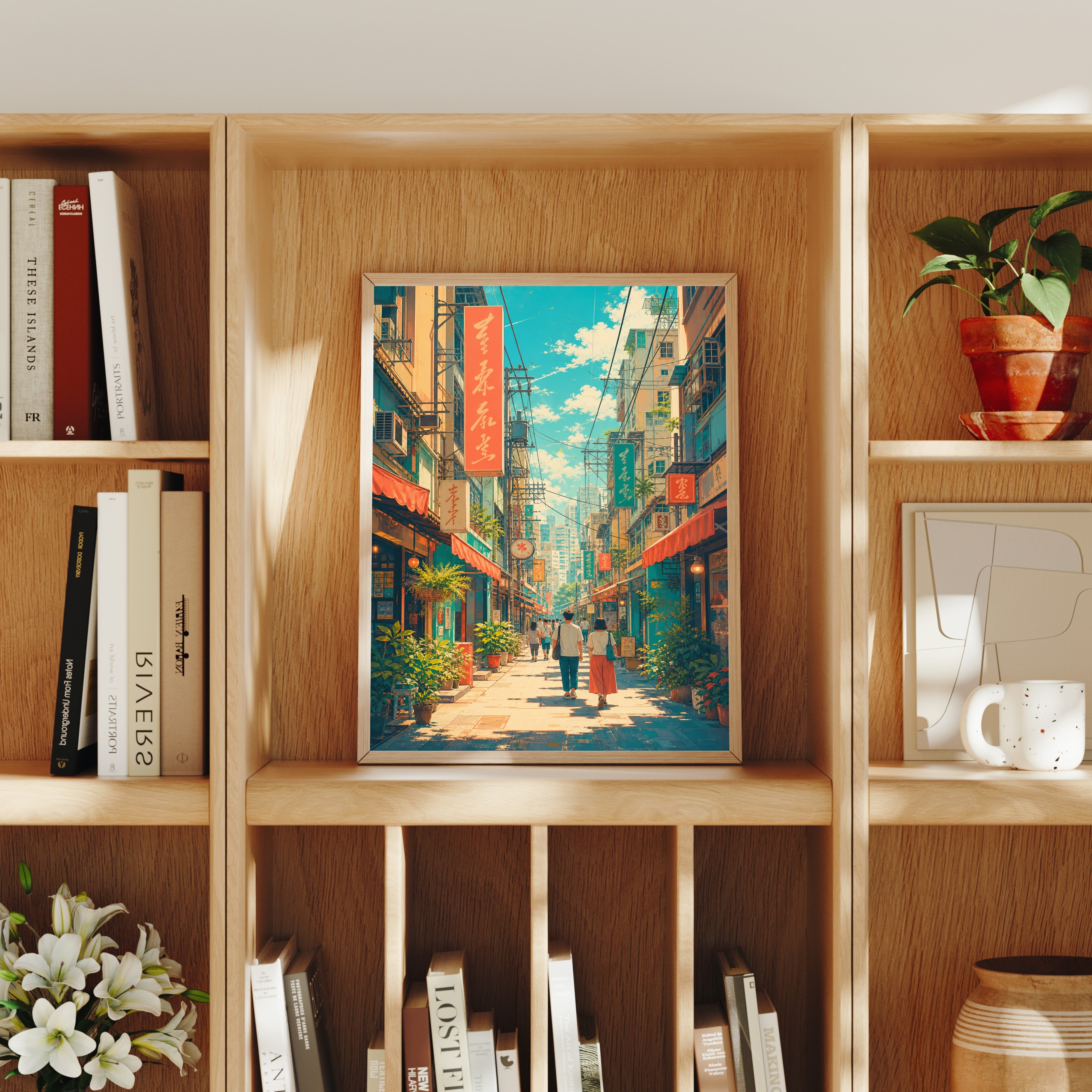 Kichijoji Tokyo Sunny Shopping Street Wall Art Print-thumbmail-8