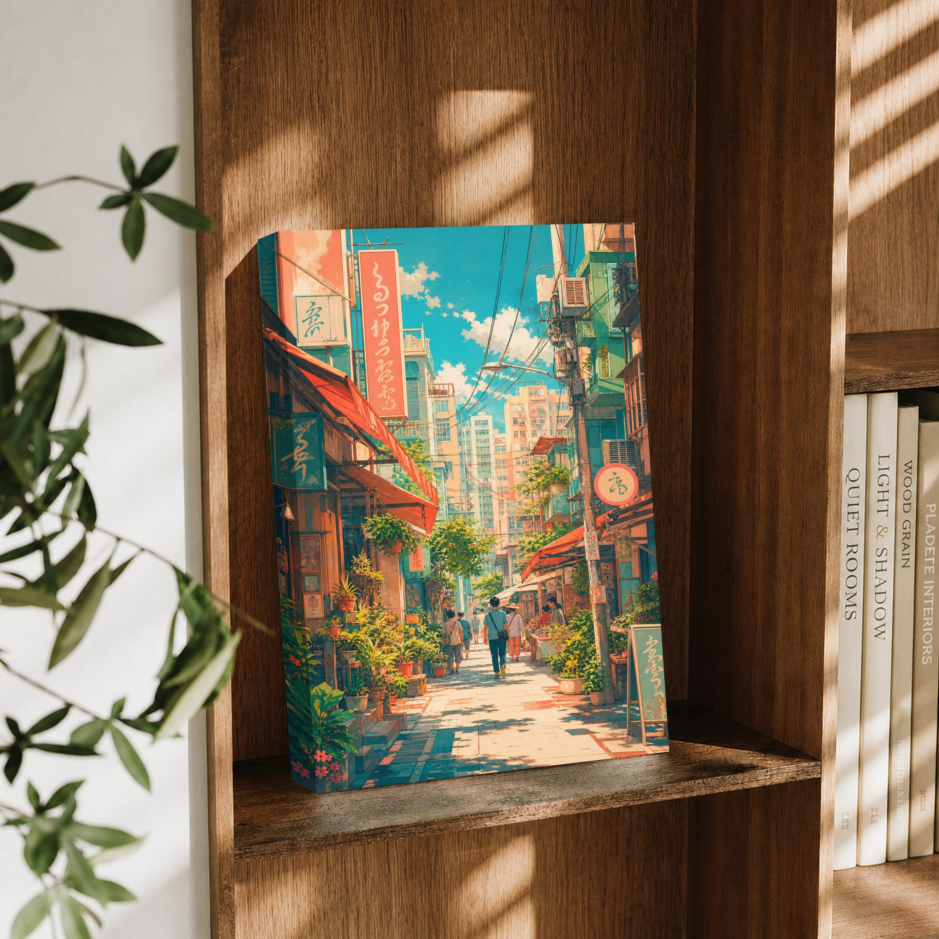Nakameguro Tokyo Afternoon Shopping Street Wall Art Print-thumbmail-3