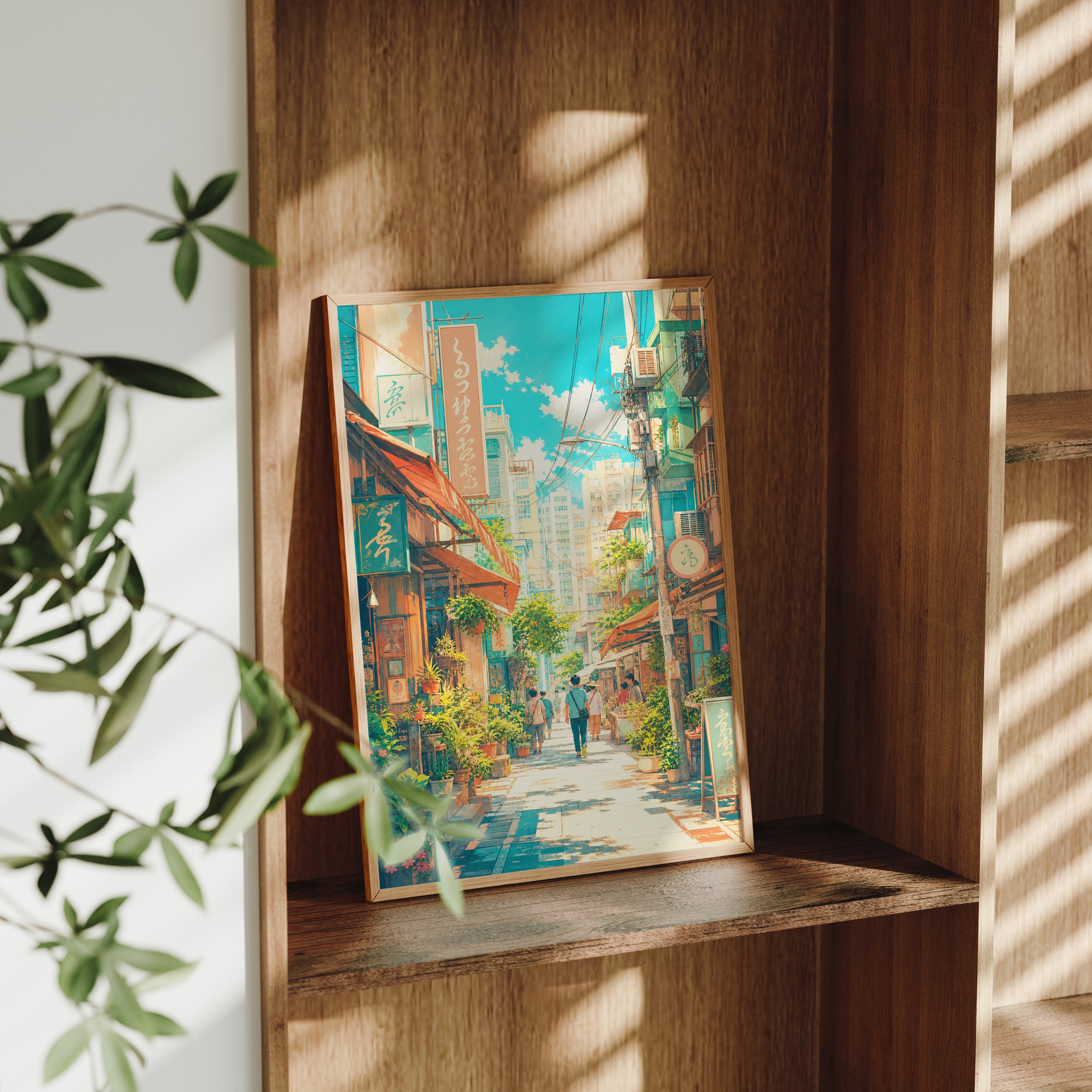 Nakameguro Tokyo Afternoon Shopping Street Wall Art Print-thumbmail-9