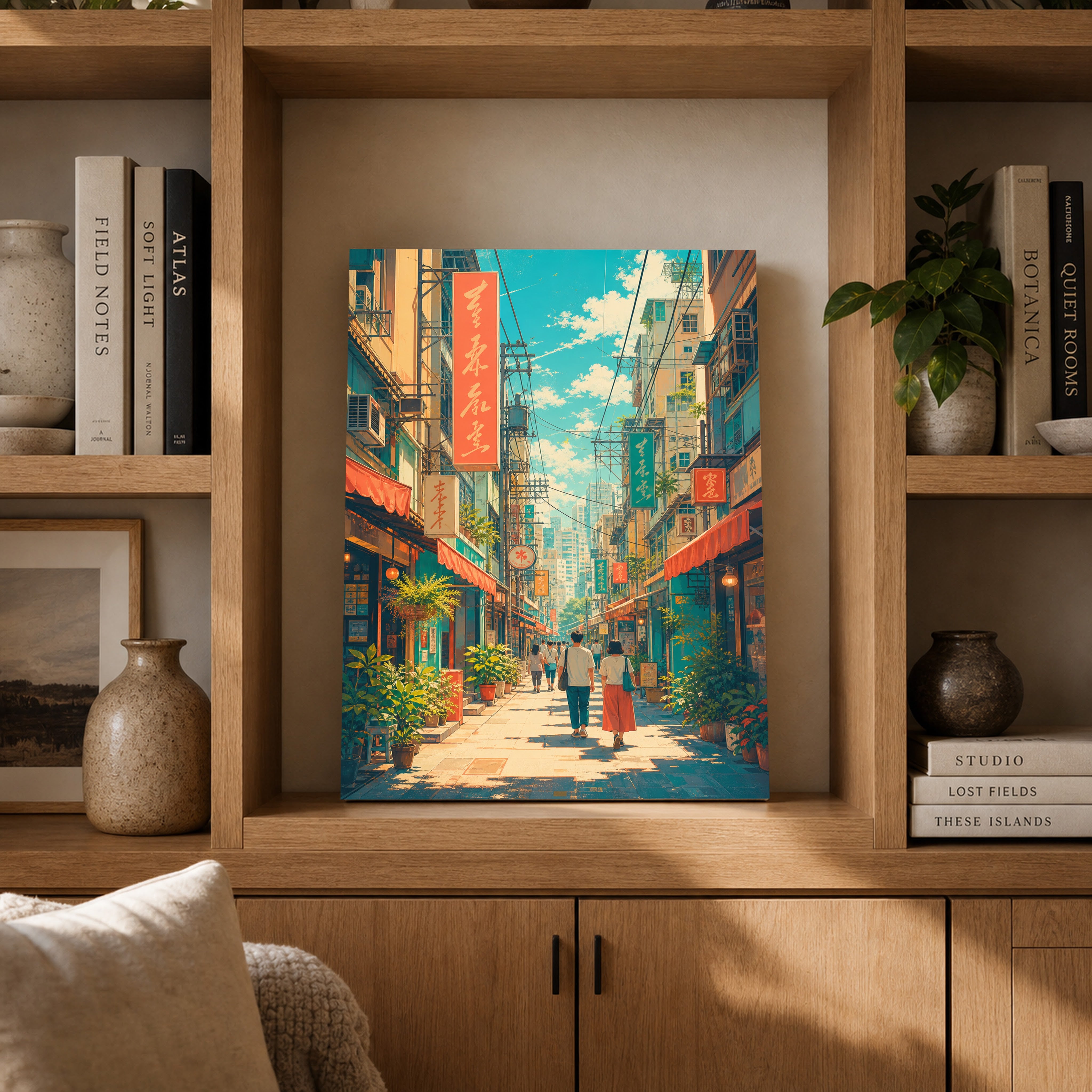 Kichijoji Tokyo Sunny Shopping Street Wall Art Print-thumbmail-4