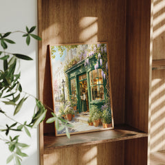 Notting Hill Wisteria Bookstore Wall Art Print