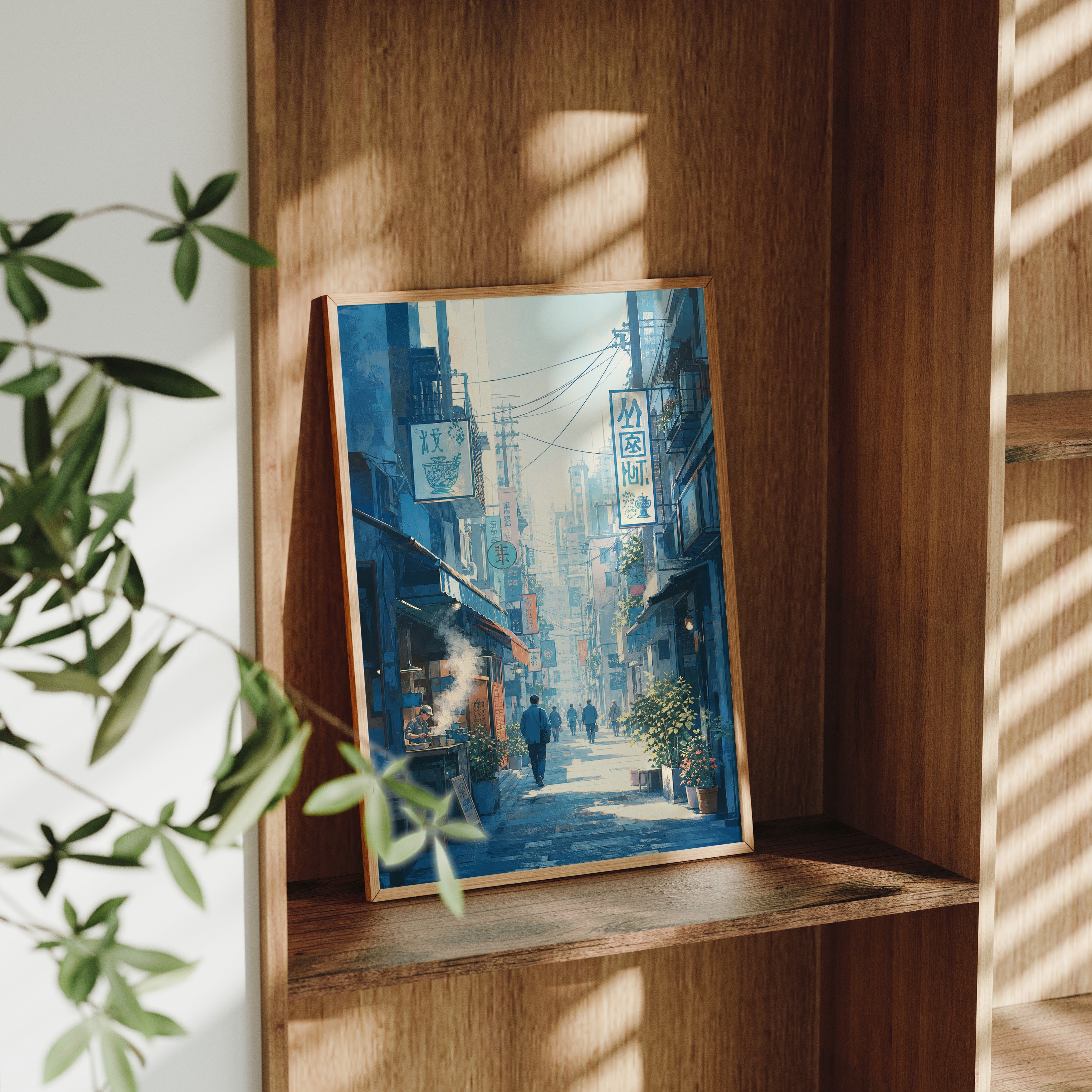 Kanda Tokyo Morning Alley Wall Art Print-thumbmail-9