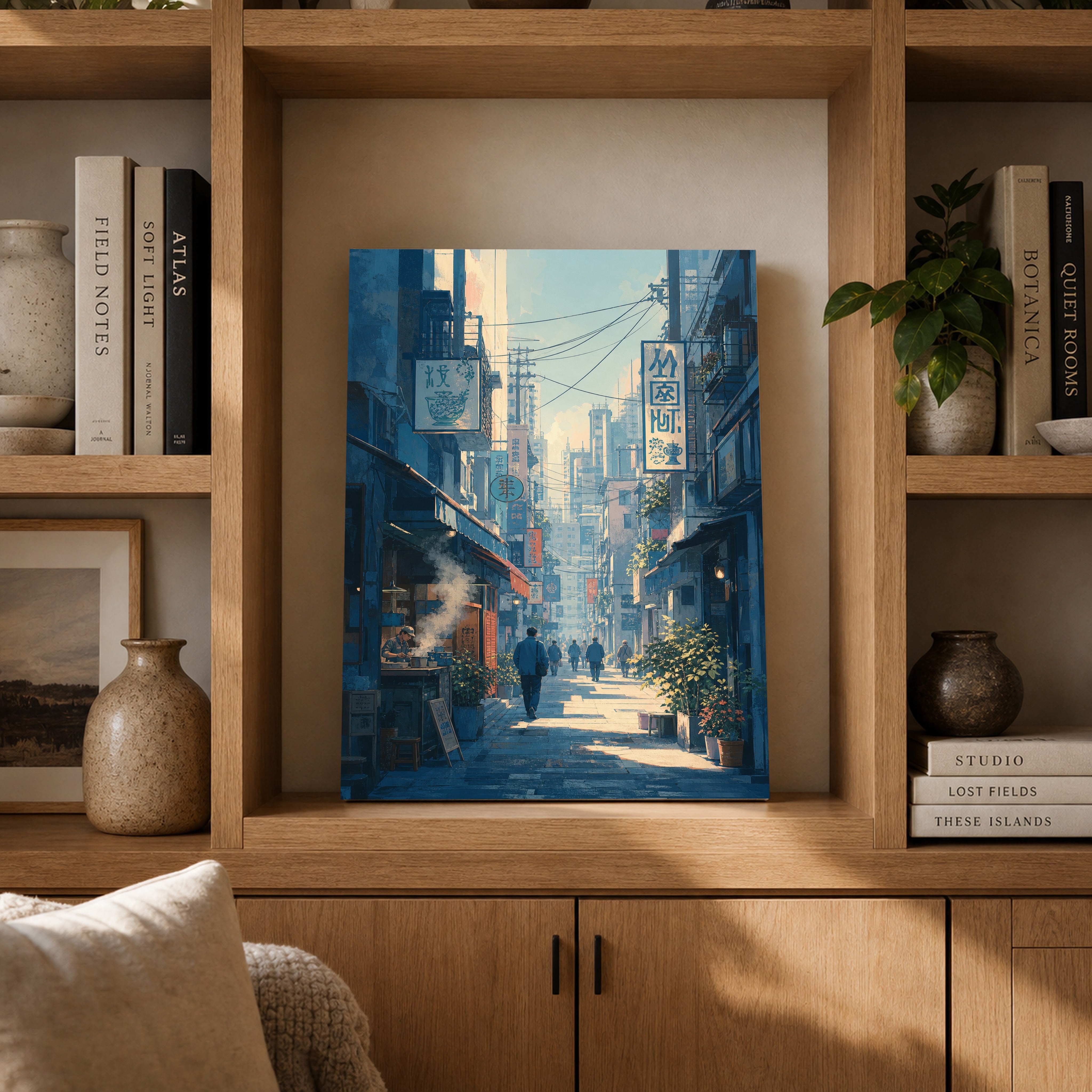 Kanda Tokyo Morning Alley Wall Art Print-thumbmail-4