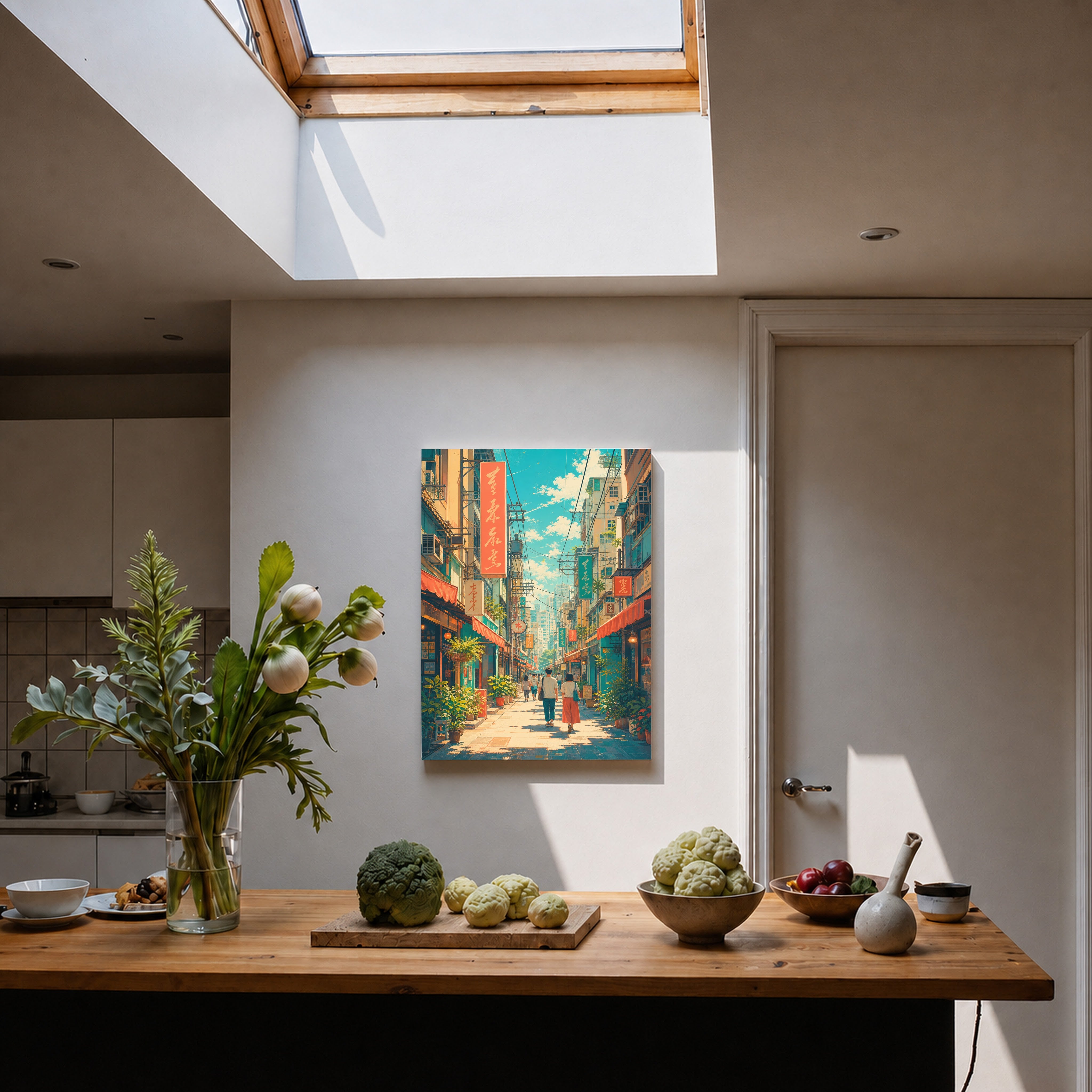 Kichijoji Tokyo Sunny Shopping Street Wall Art Print-thumbmail-5