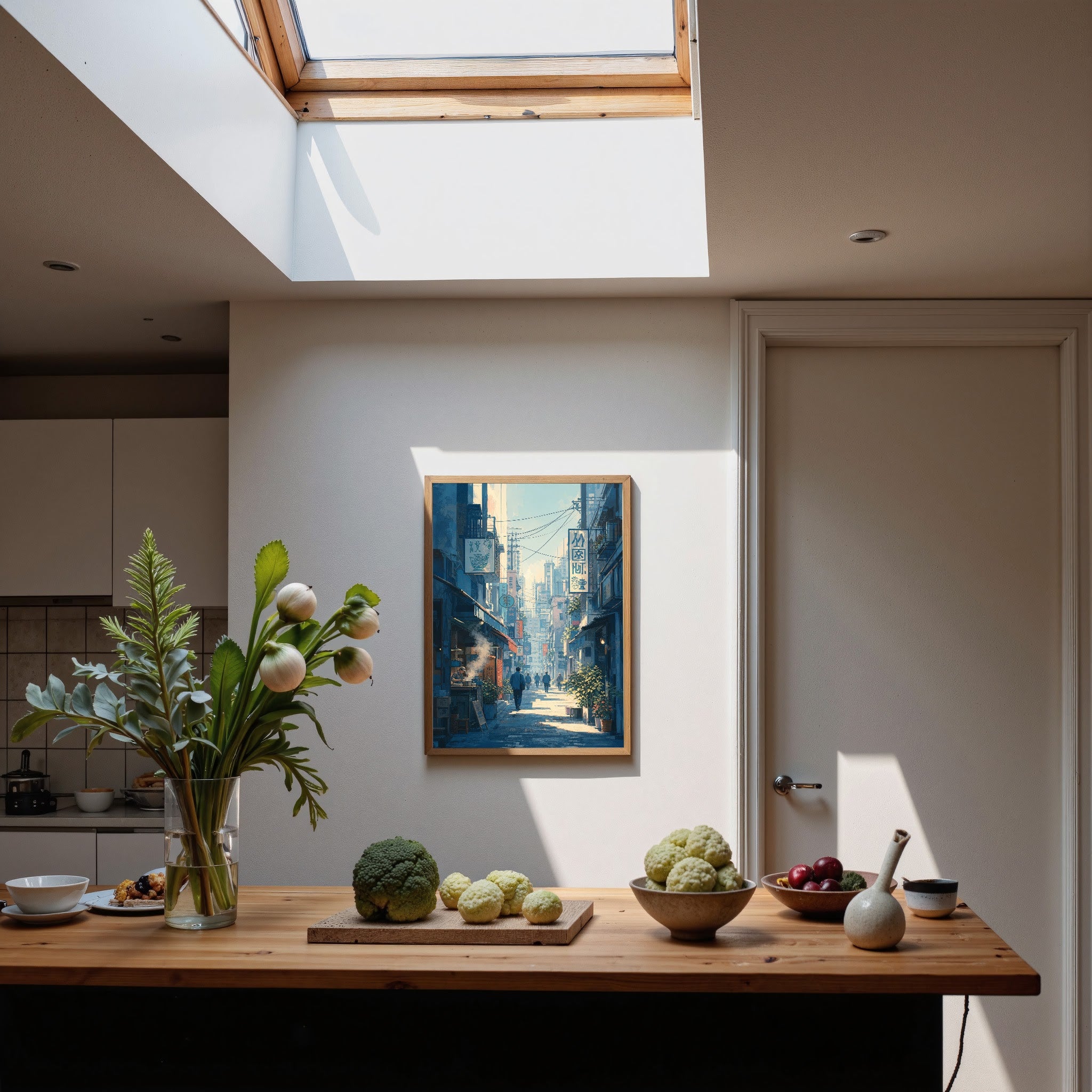 Kanda Tokyo Morning Alley Wall Art Print-thumbmail-10