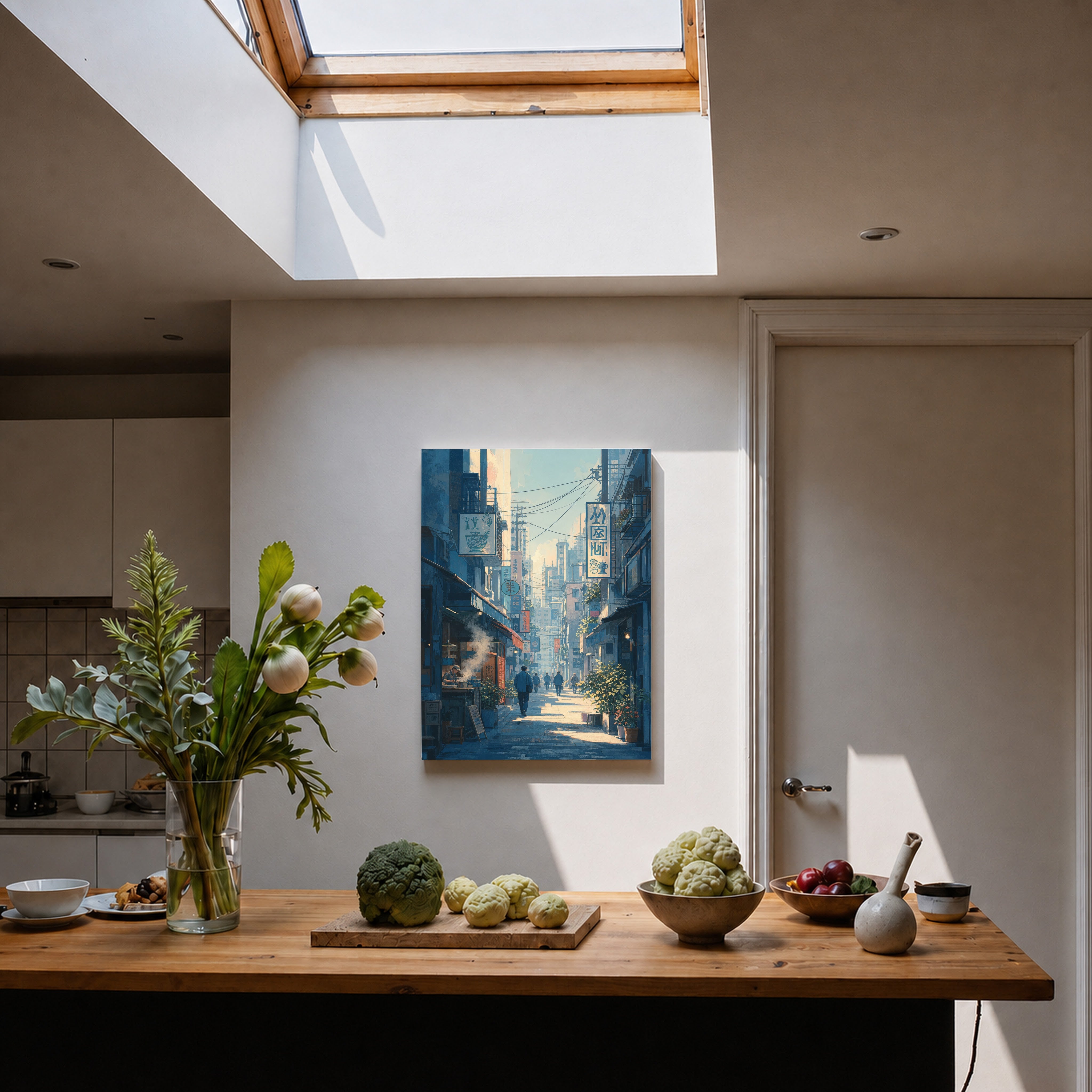 Kanda Tokyo Morning Alley Wall Art Print-thumbmail-5