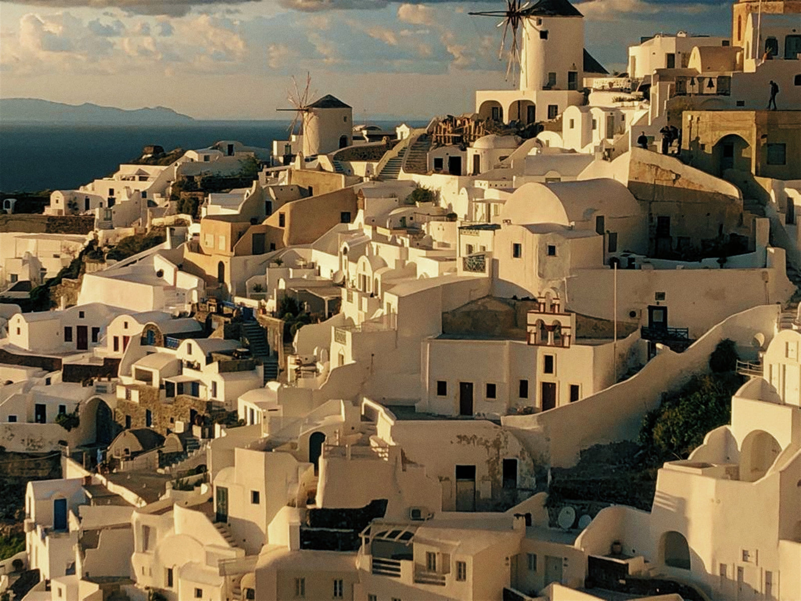 Oia Santorini Greece Wall Art Print
