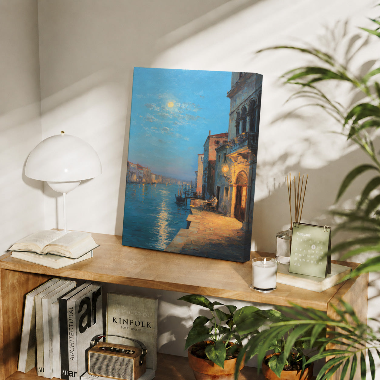 Fondamenta Burano Venetian gallery wall decor mockup by Seji Art