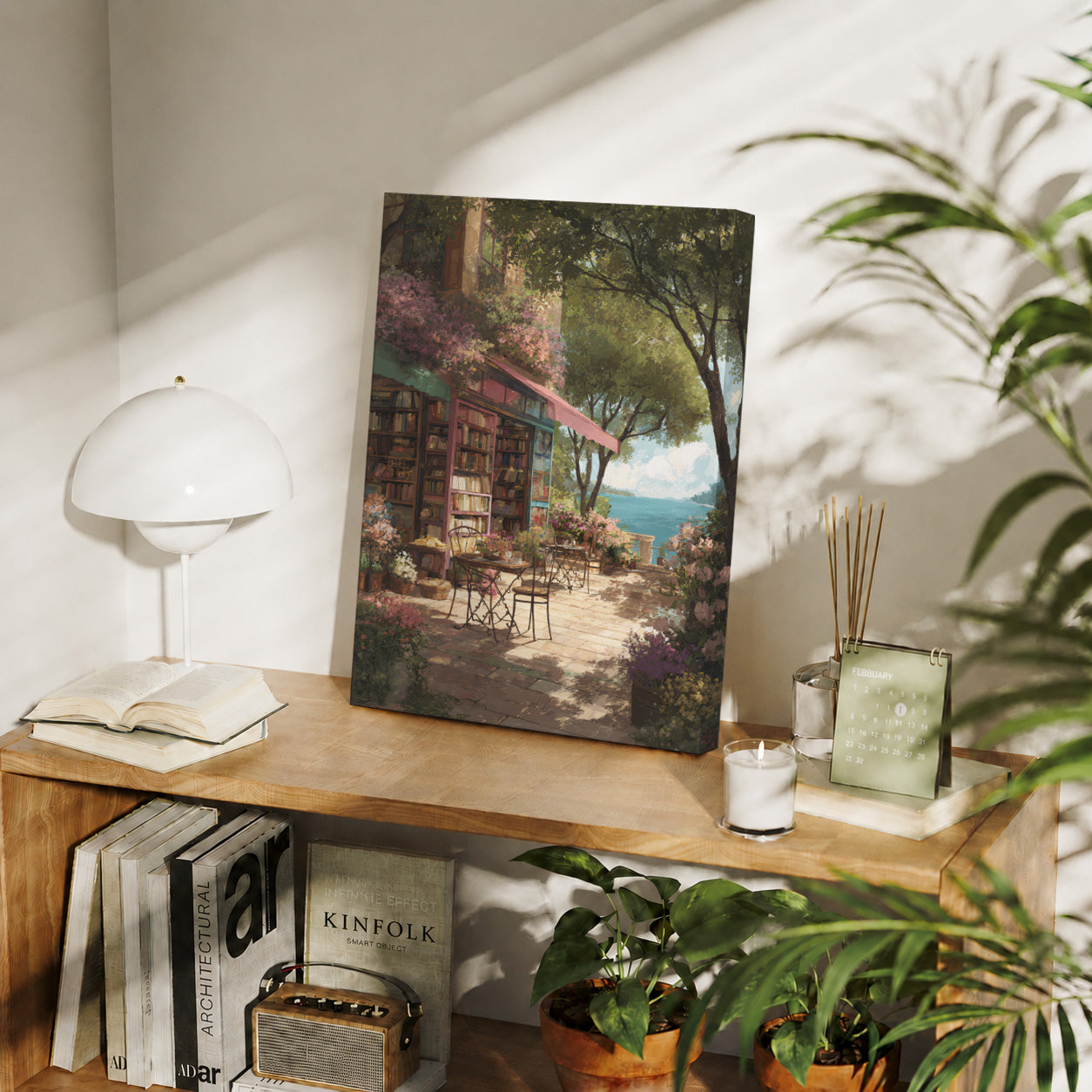 Annapolis Coastal Village gallery wall decor mockup by Seji Art