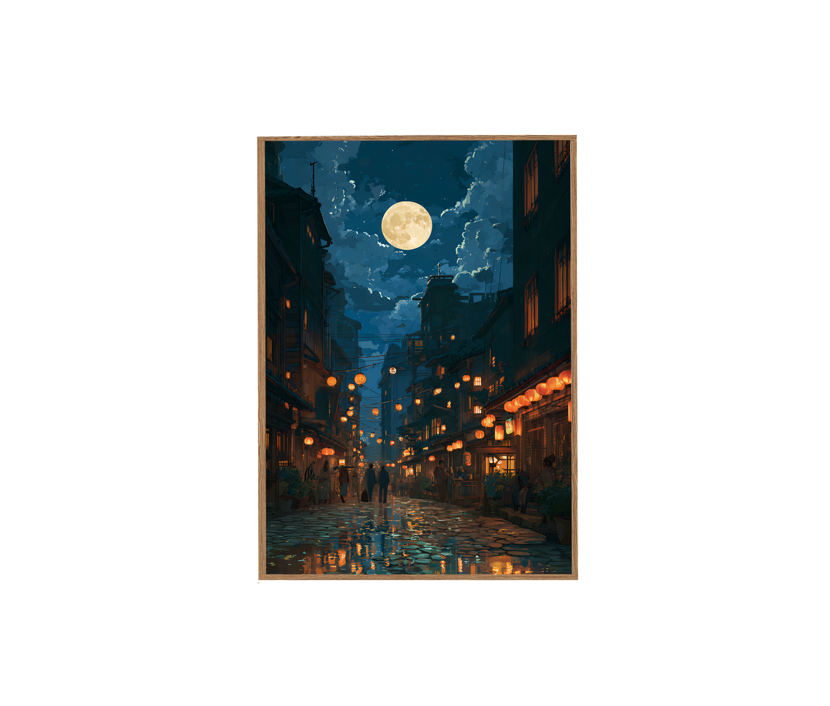 Shirakawa Kyoto Gion Canal Wall Art Print poster original preview