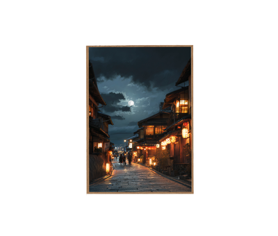 Japanese Village Lantern Art