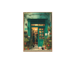 Notting Hill Bookstore Wall Art Print