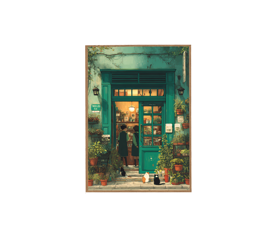 Notting Hill Bookstore Art