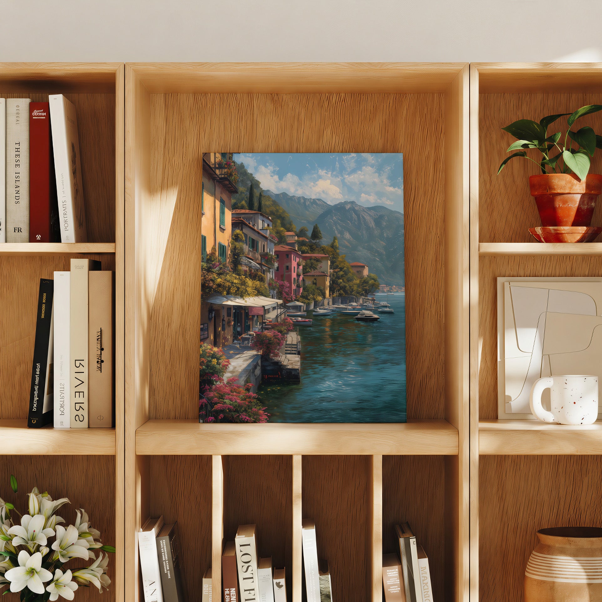 Avignon Provence Vineyard travel art print product preview by Seji Art