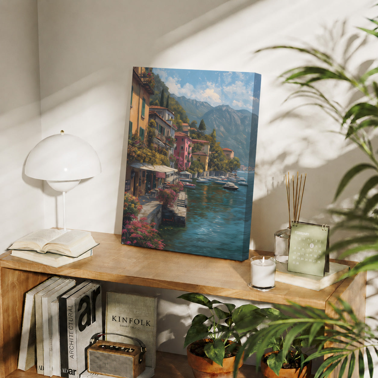 Avignon Provence Vineyard gallery wall decor mockup by Seji Art