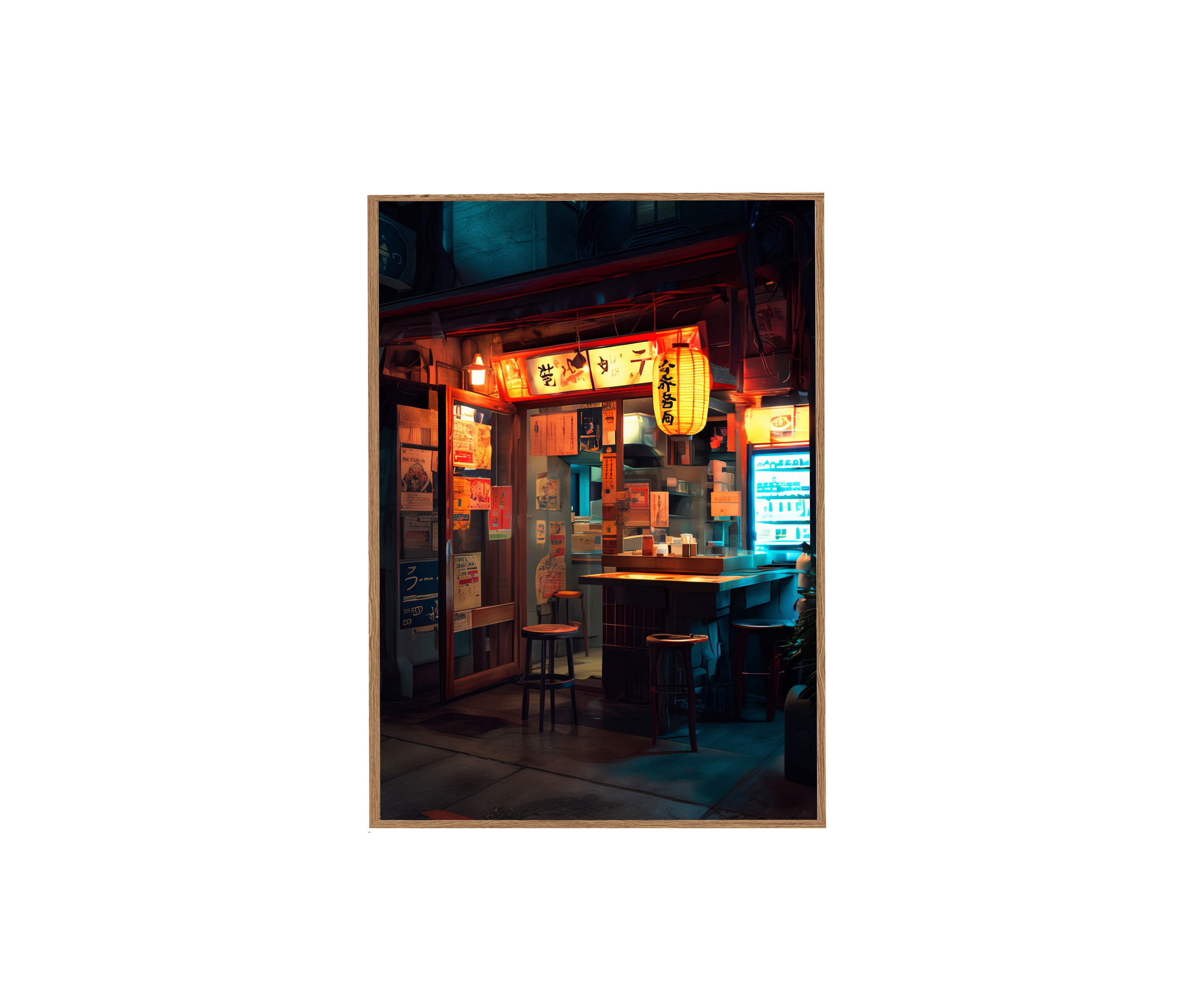 Evening Ramen Shop Art