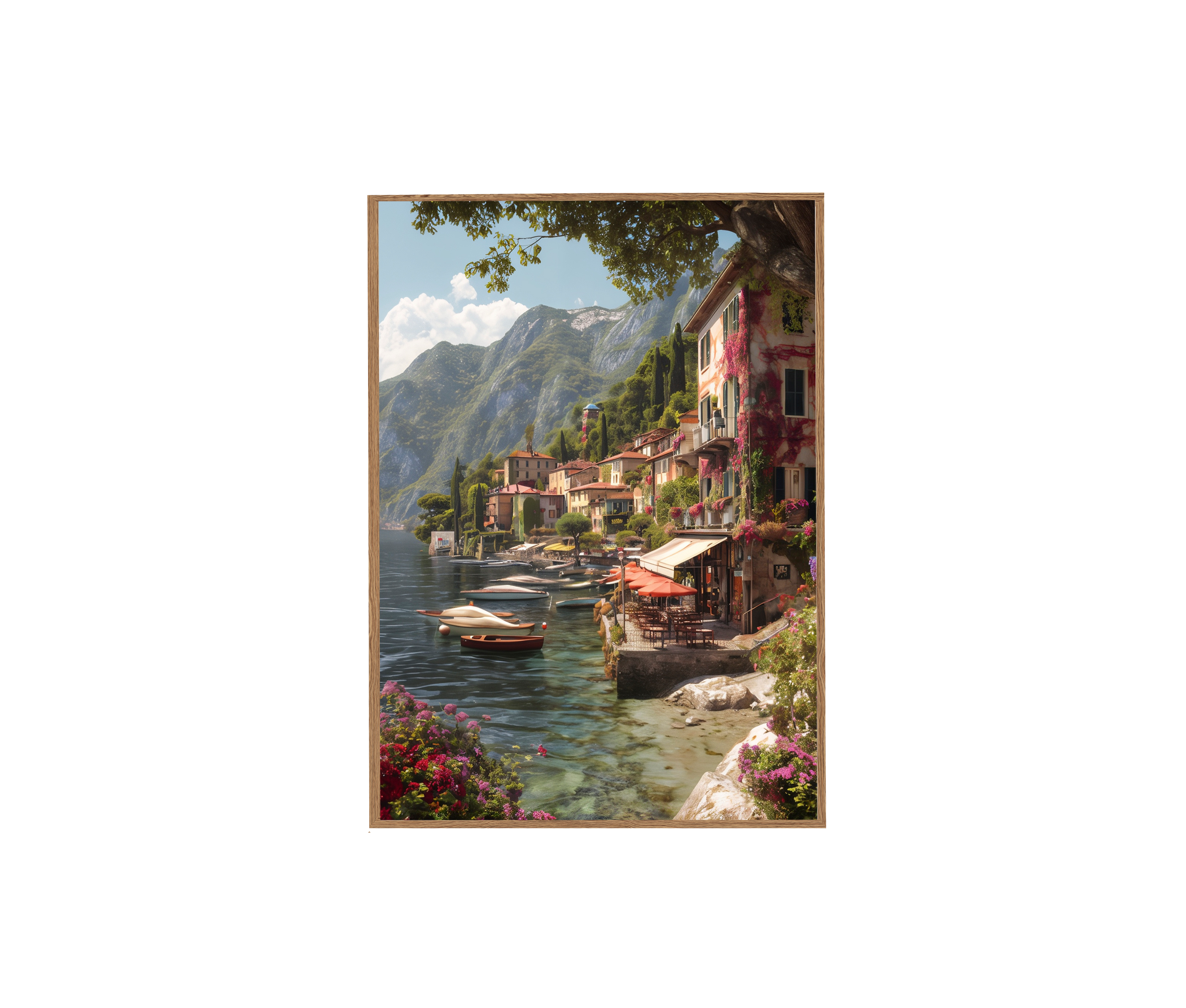 River Cafe Minimalist Art