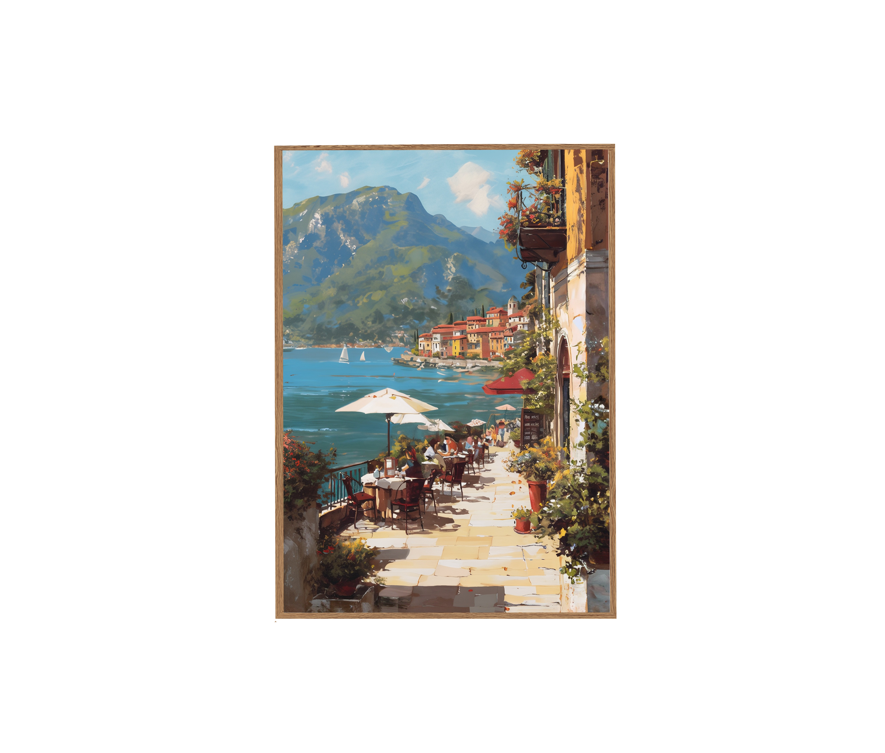 Lakeside Afternoon Art