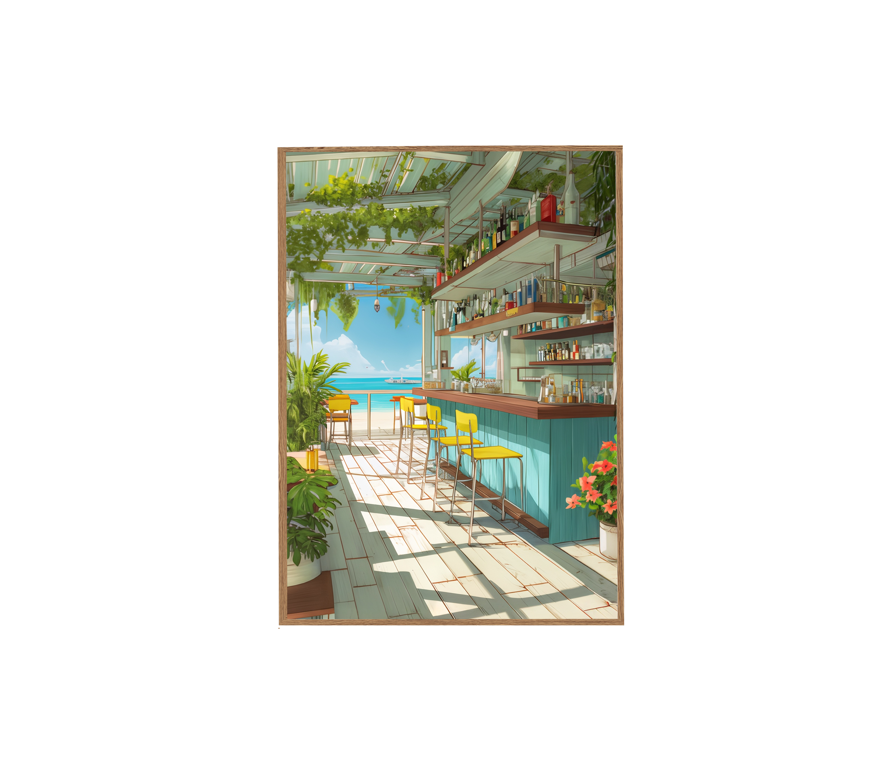 Oceanside Bar Art