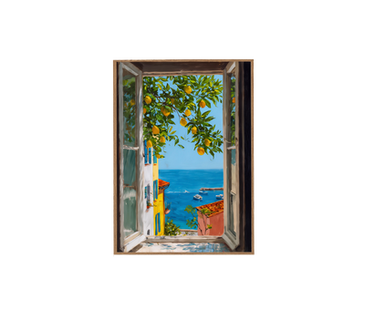 Lemon Tree Window Art
