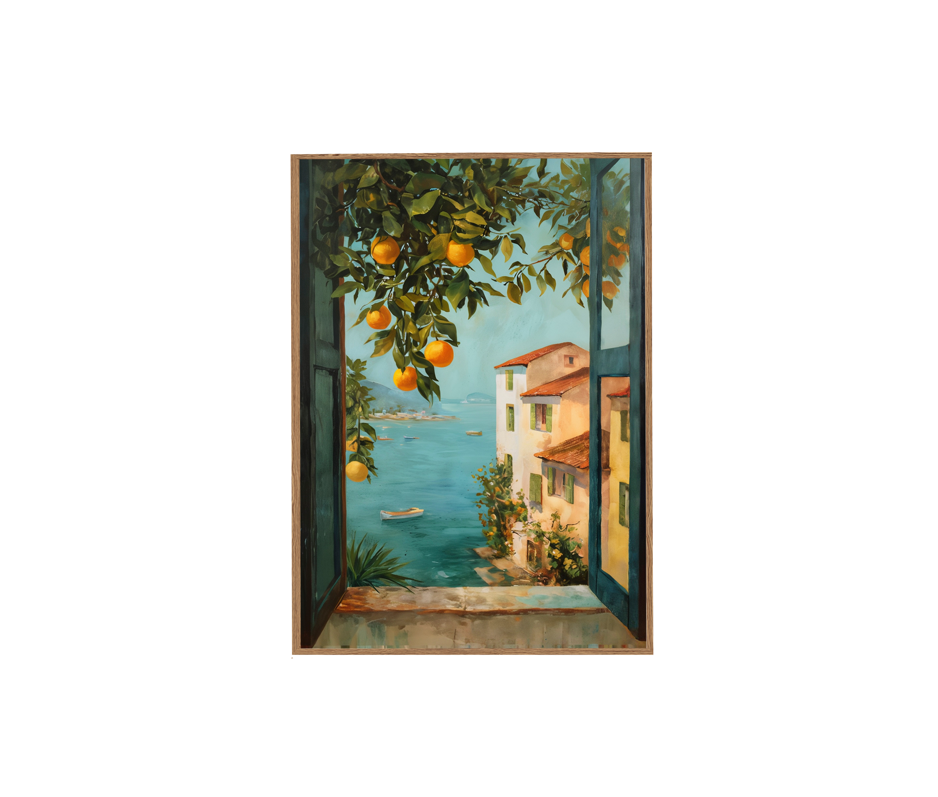 Lemon Tree Rustic Art