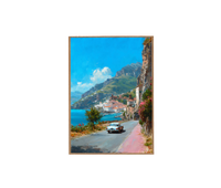 Amalfi Coast Drive Art