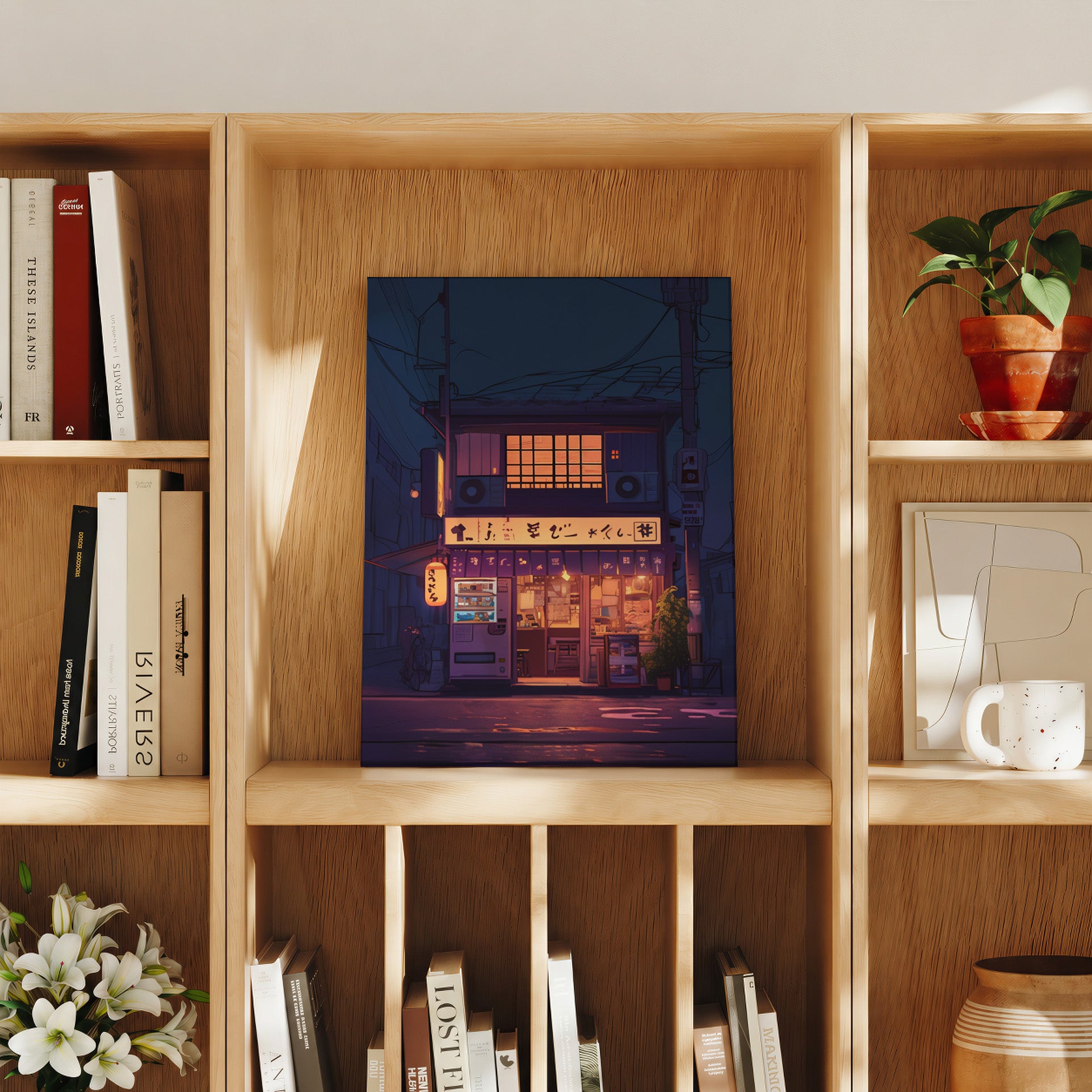 Gado-Shita Tokyo Yurakucho travel art print product preview by Seji Art