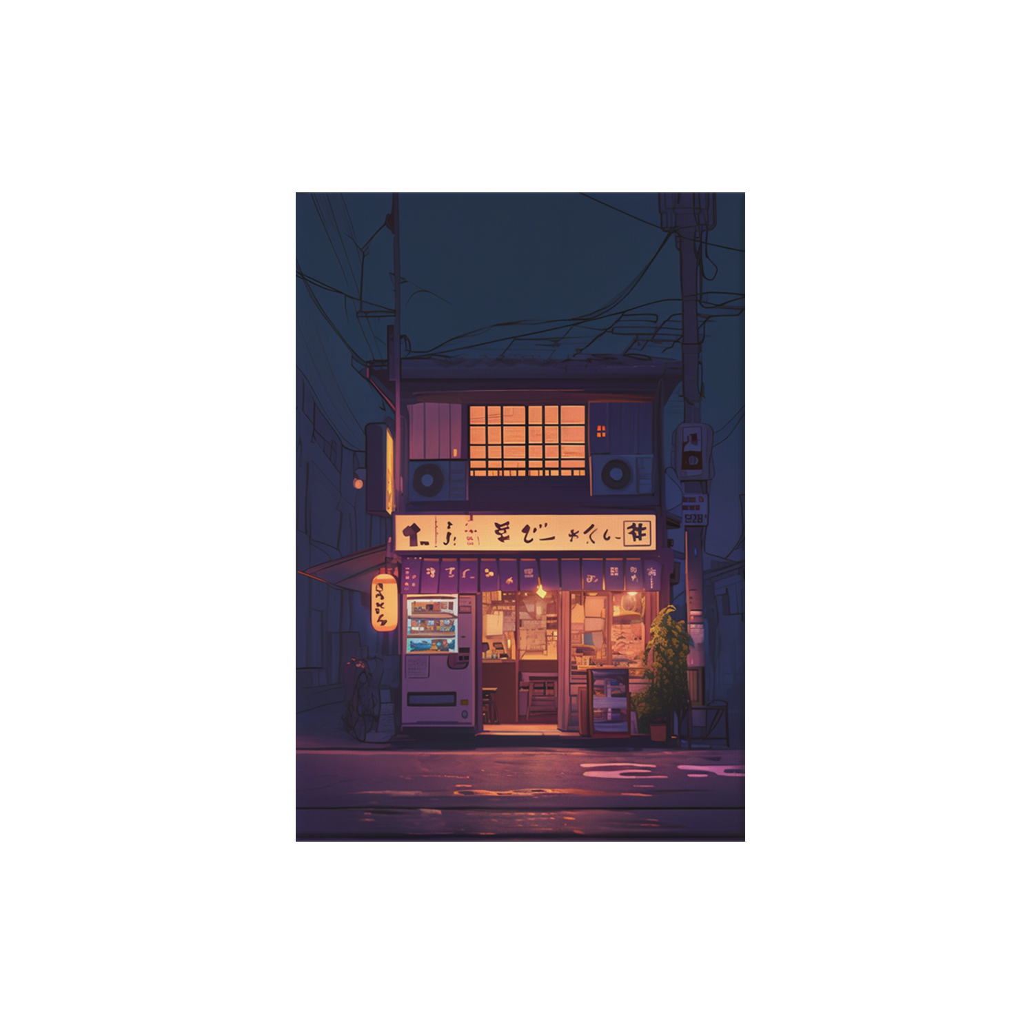Gado-Shita Tokyo Yurakucho poster print preview by Seji Art