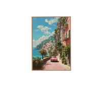 Amalfi Coast Italian Art