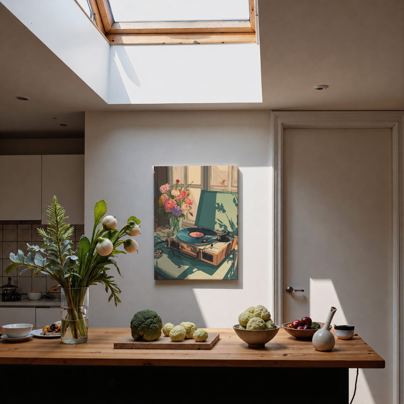 Dogenzaka Tokyo Shibuya framed wall art print room mockup by Seji Art