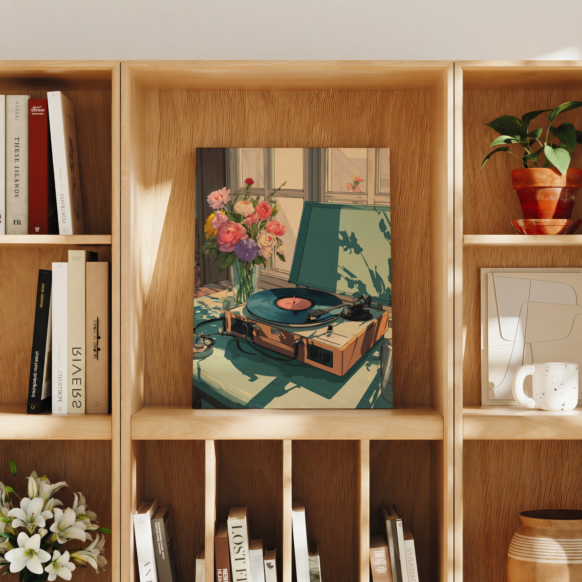 Dogenzaka Tokyo Shibuya travel art print product preview by Seji Art