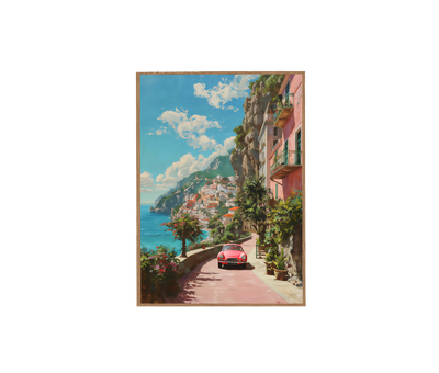 Amalfi Coast Italian Art