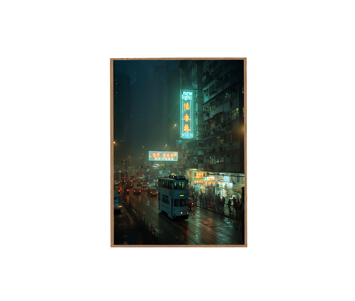 Lockhart Road Wan Chai Hong Kong Wall Art Print poster original preview