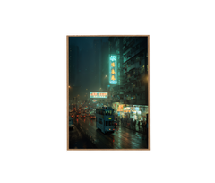 Lockhart Road Wan Chai Hong Kong Wall Art Print poster original preview