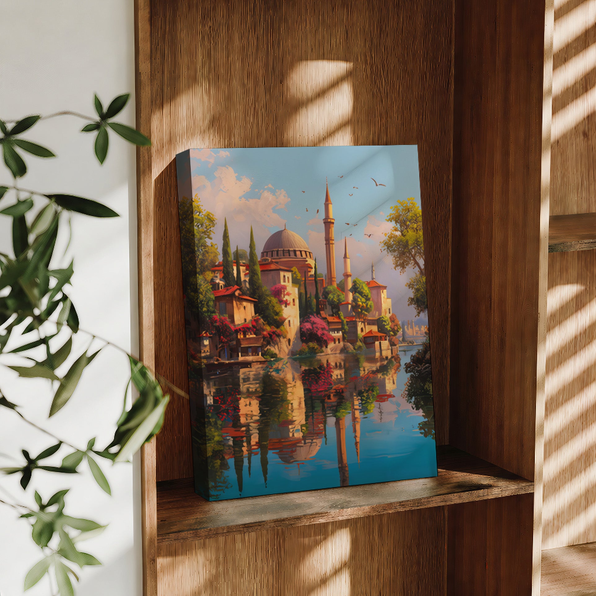 Bukhara Uzbekistan Domed Palace large format wall art preview by Seji Art