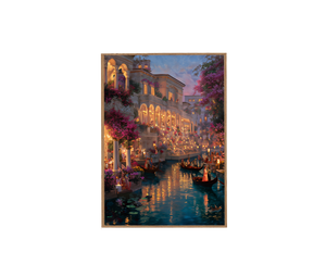 Mougins Provence Hilltop Wall Art Print