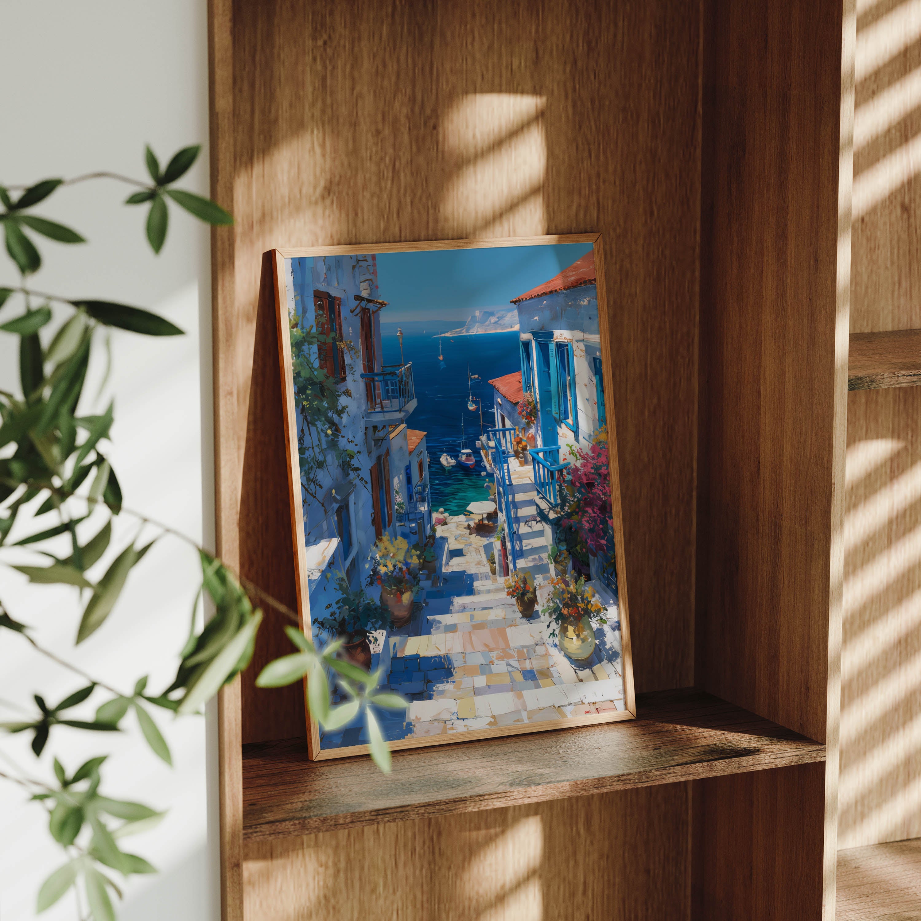 European Coastal Village Art-thumbmail-3