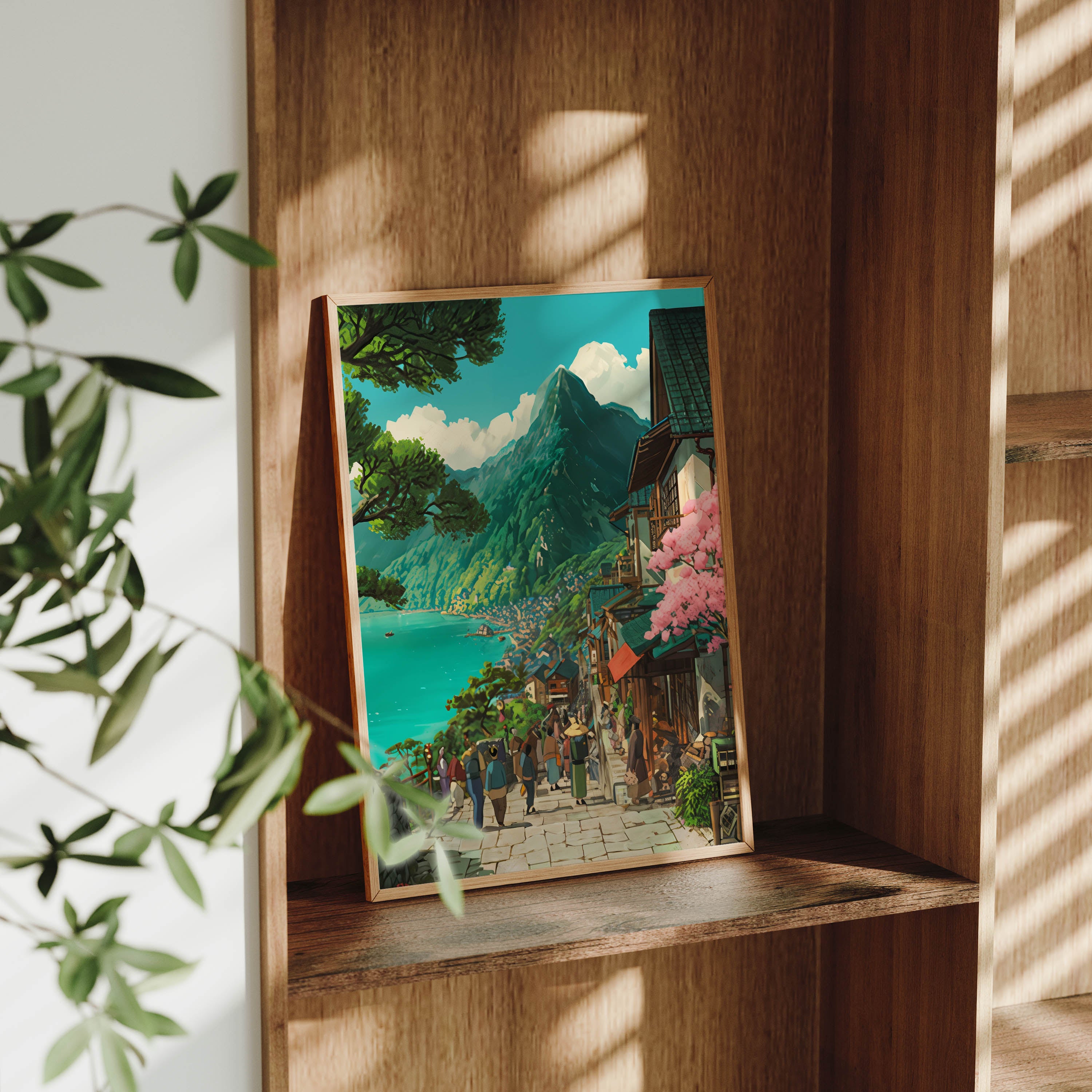 Lijiang Yunnan Cherry Blossom Village fine art print detail by Seji Art