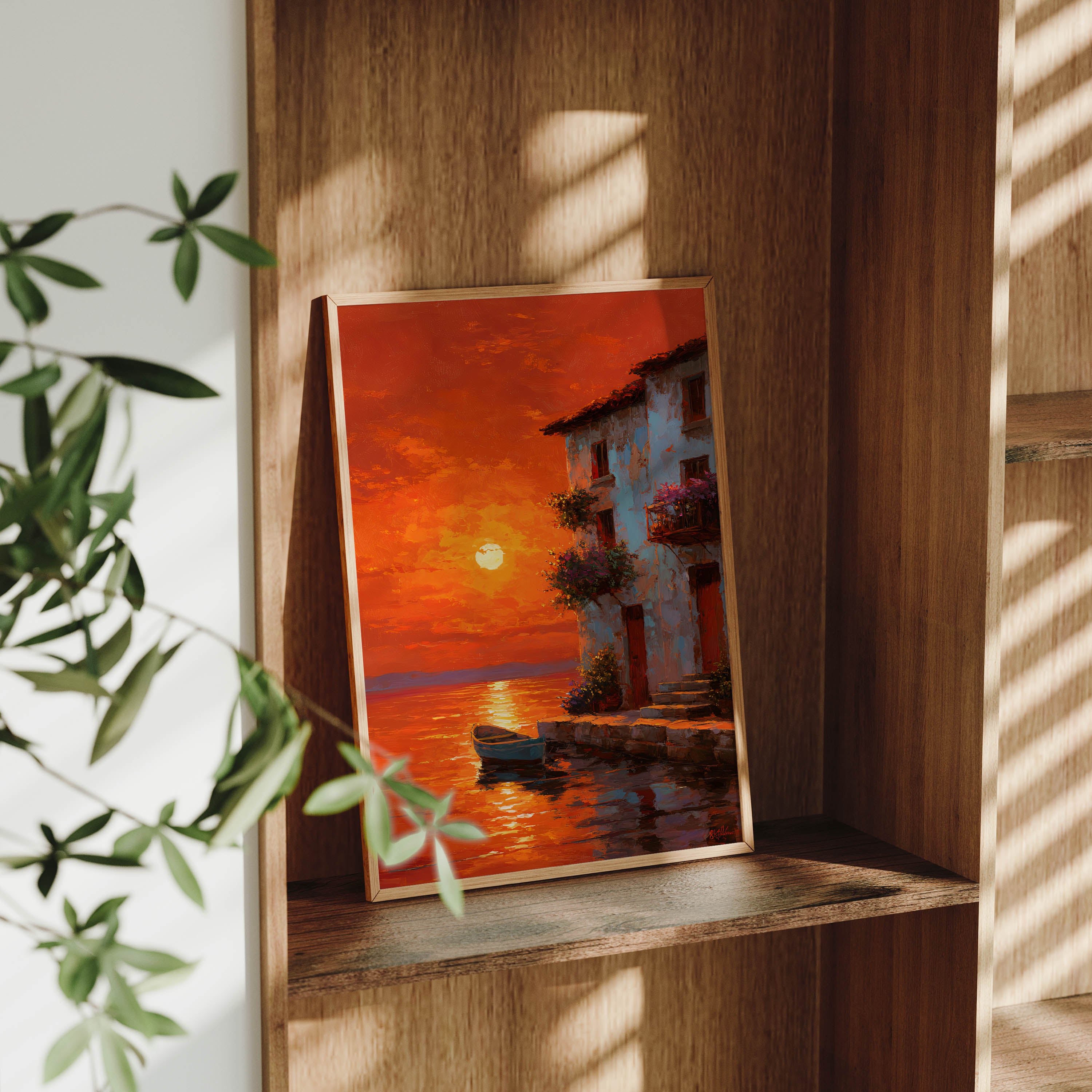 Sunset Boat Art-thumbmail-3