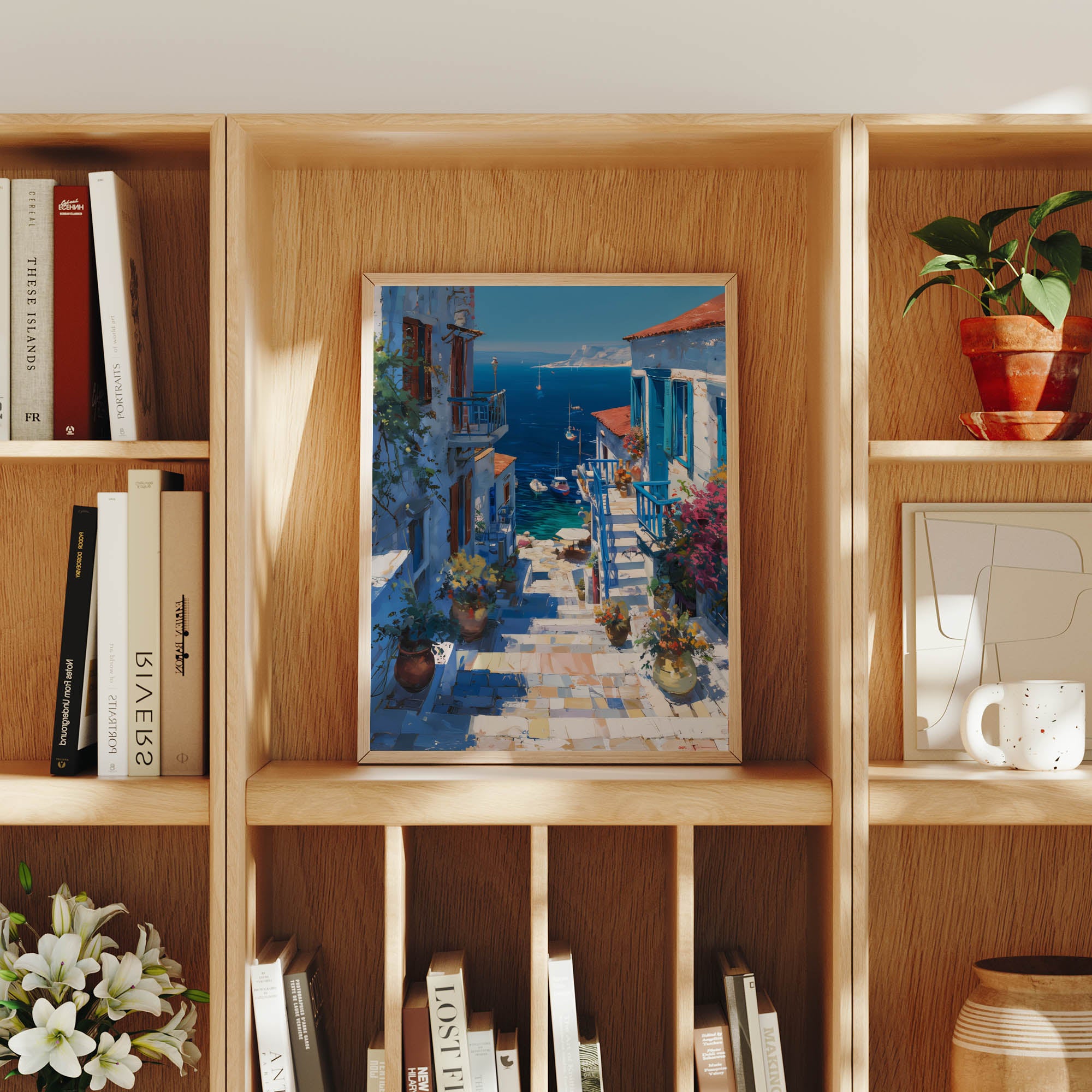 European Coastal Village Art-thumbmail-5