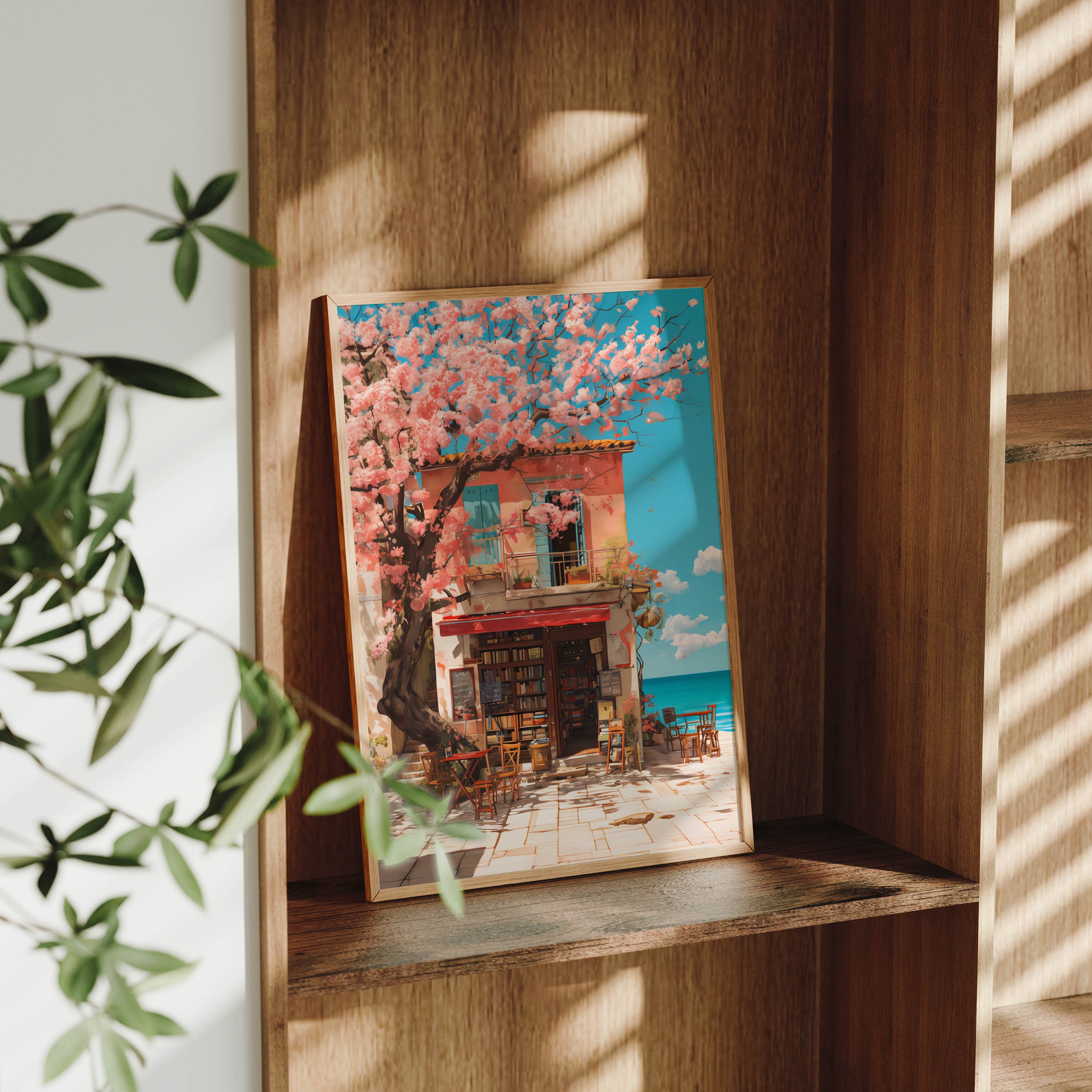 Cherry Blossom Bookstore Art-thumbmail-4