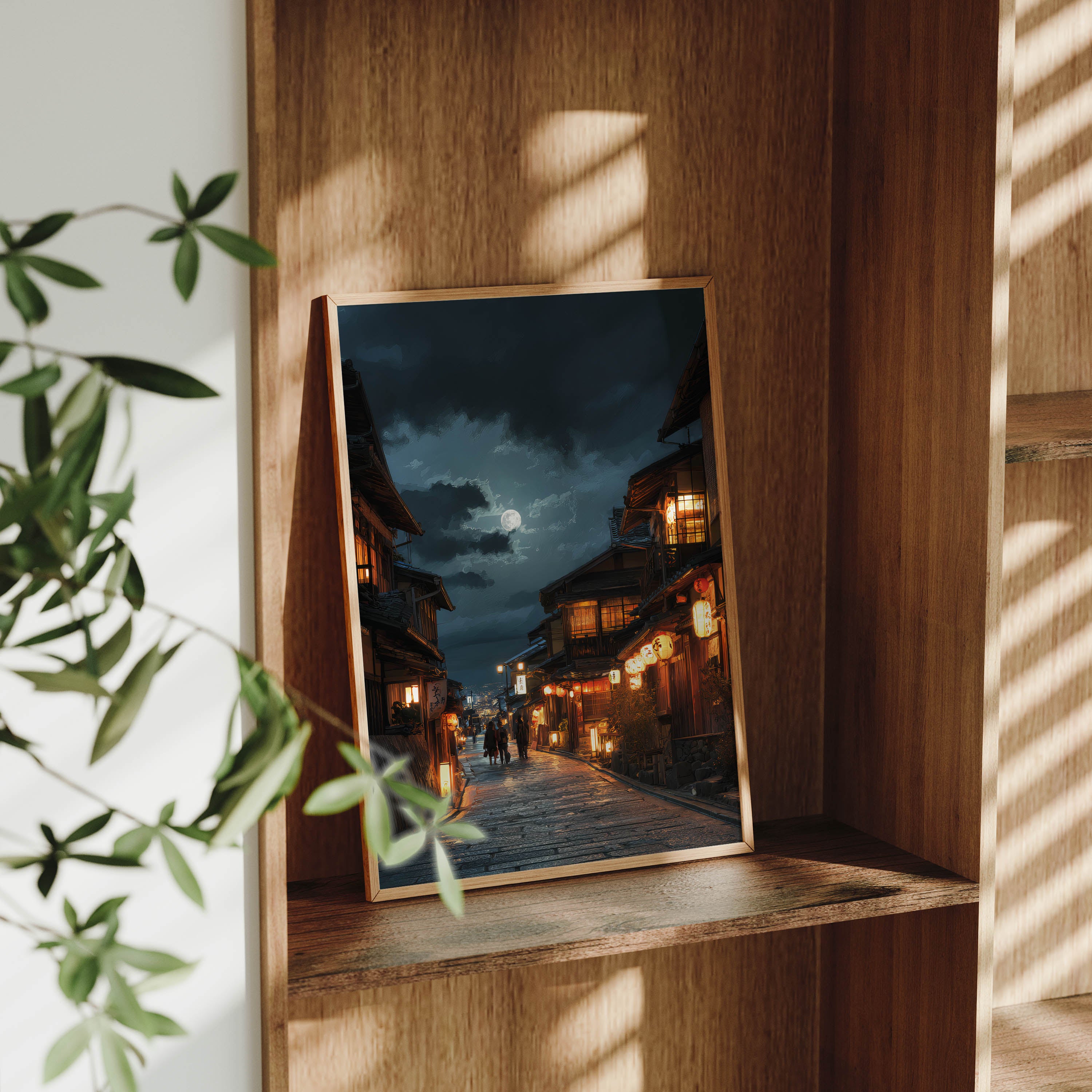 Japanese Village Lantern Art-thumbmail-3