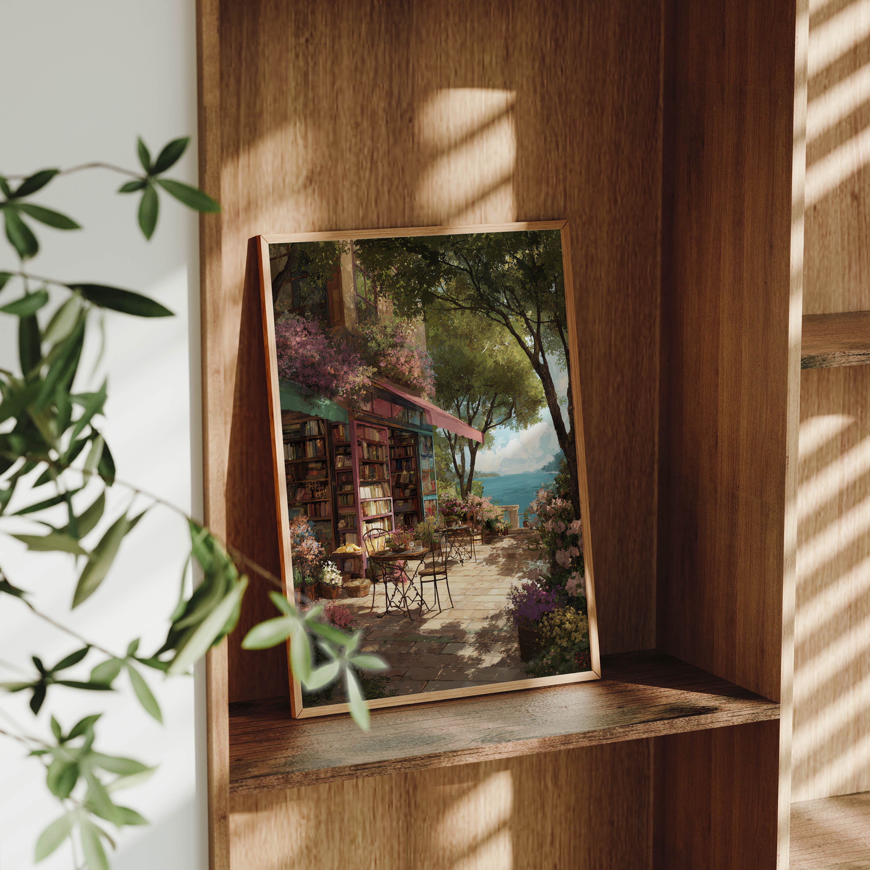 Coastal Village Vintage Art-thumbmail-3